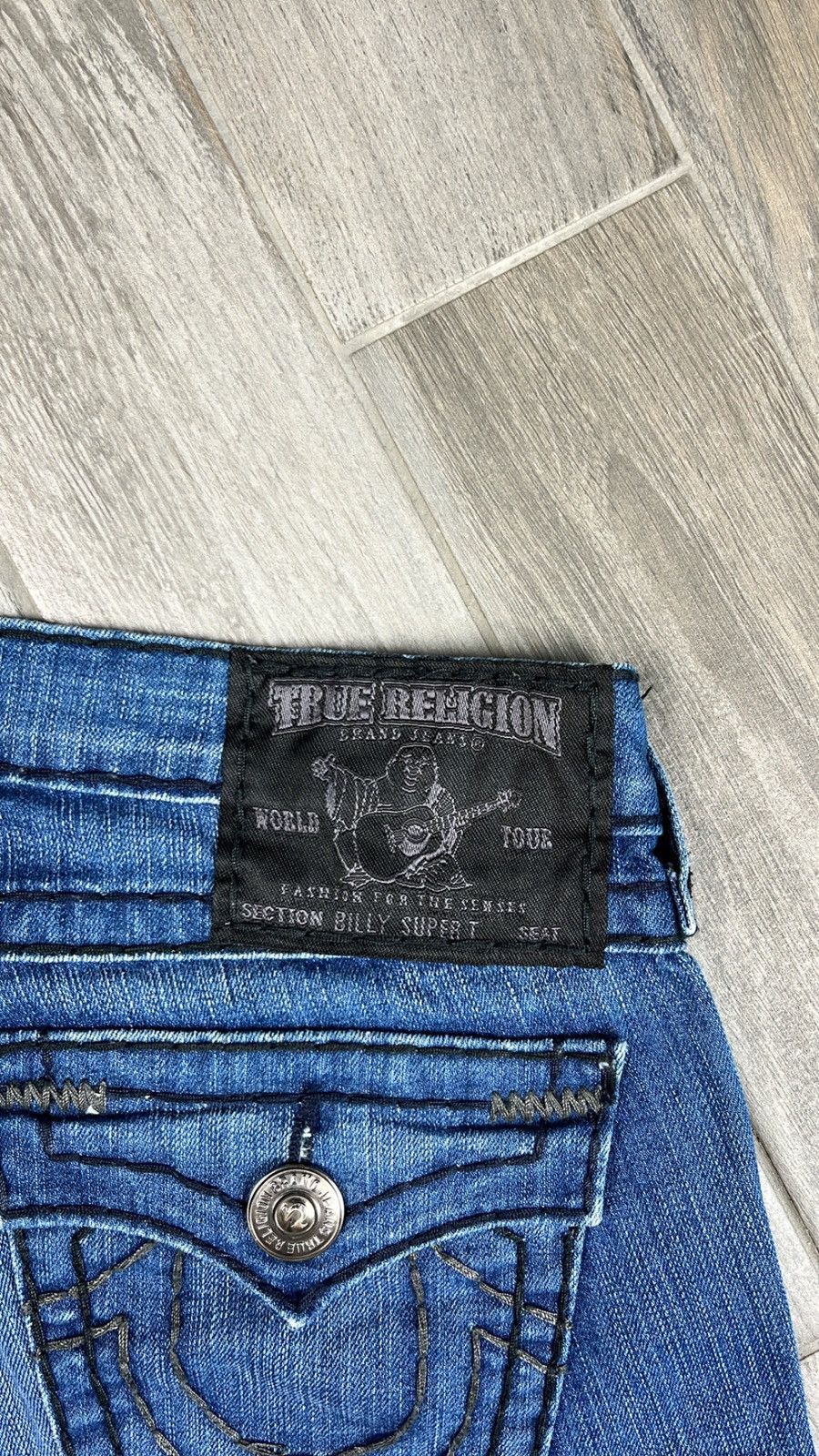 True Religion × Vintage Hype True Religion Y2K Pants Size US 27 - 11 Thumbnail