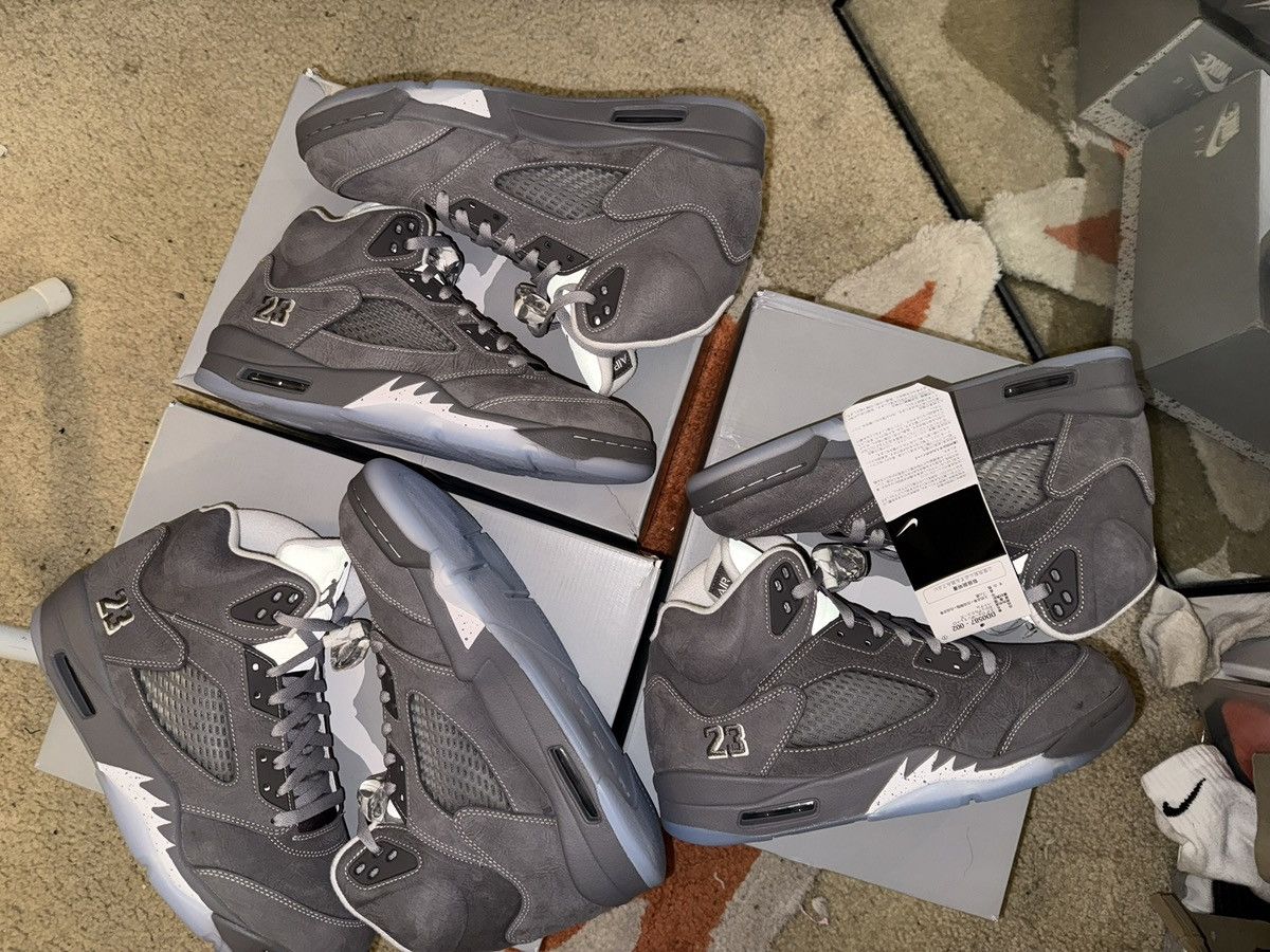 Jordan Brand Air Jordan 5 Wolf Grey Size US 11 / EU 44 - 2 Thumbnail