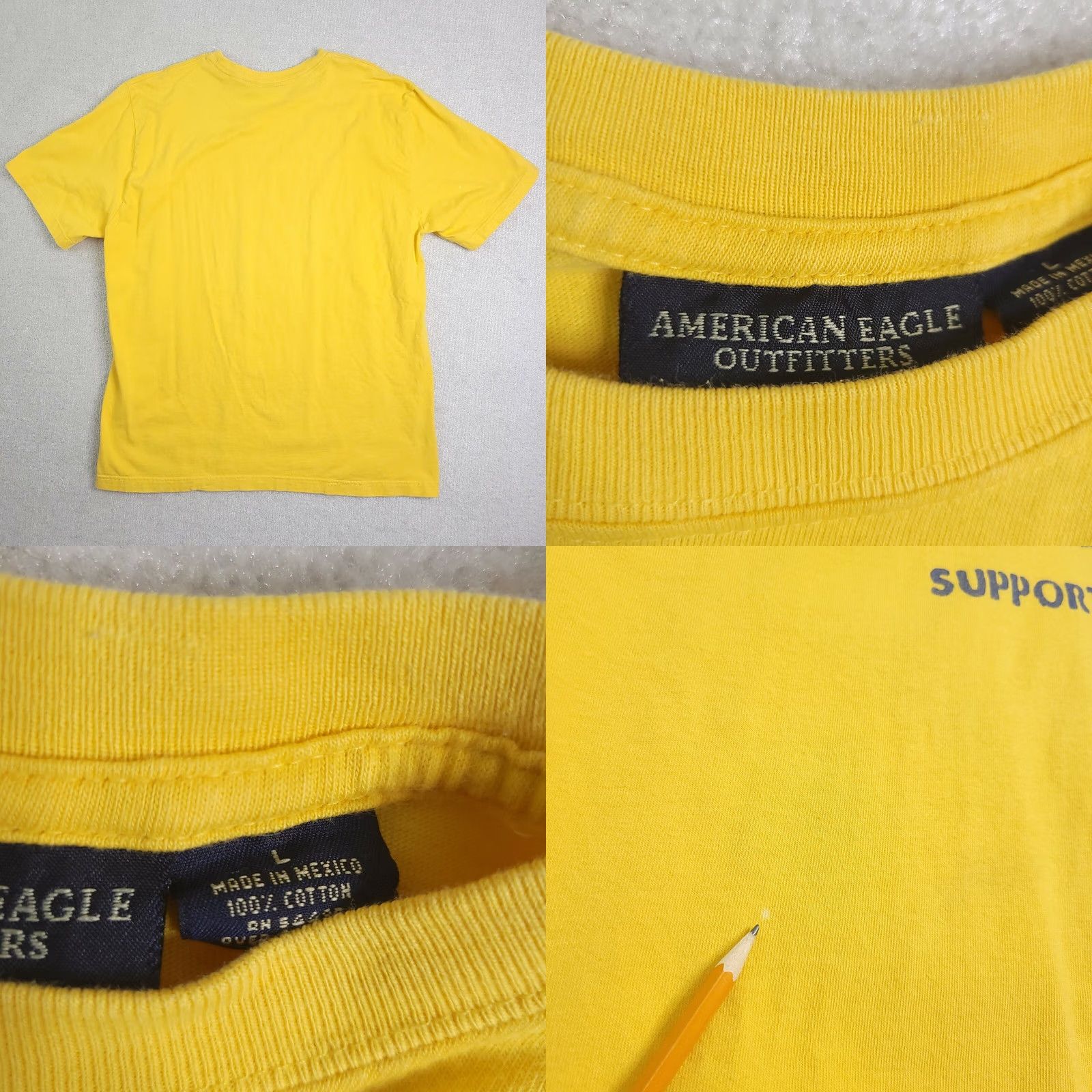 American Eagle Outfitters VINTAGE American Eagle Outfitters T Shirt Mens Large Yellow USA Navsta Norfolk PHOTO Shirt Mens Large Yellow USA Navsta Norfolk PHOTO Size US L / EU 52-54 / 3 - 8 Thumbnail
