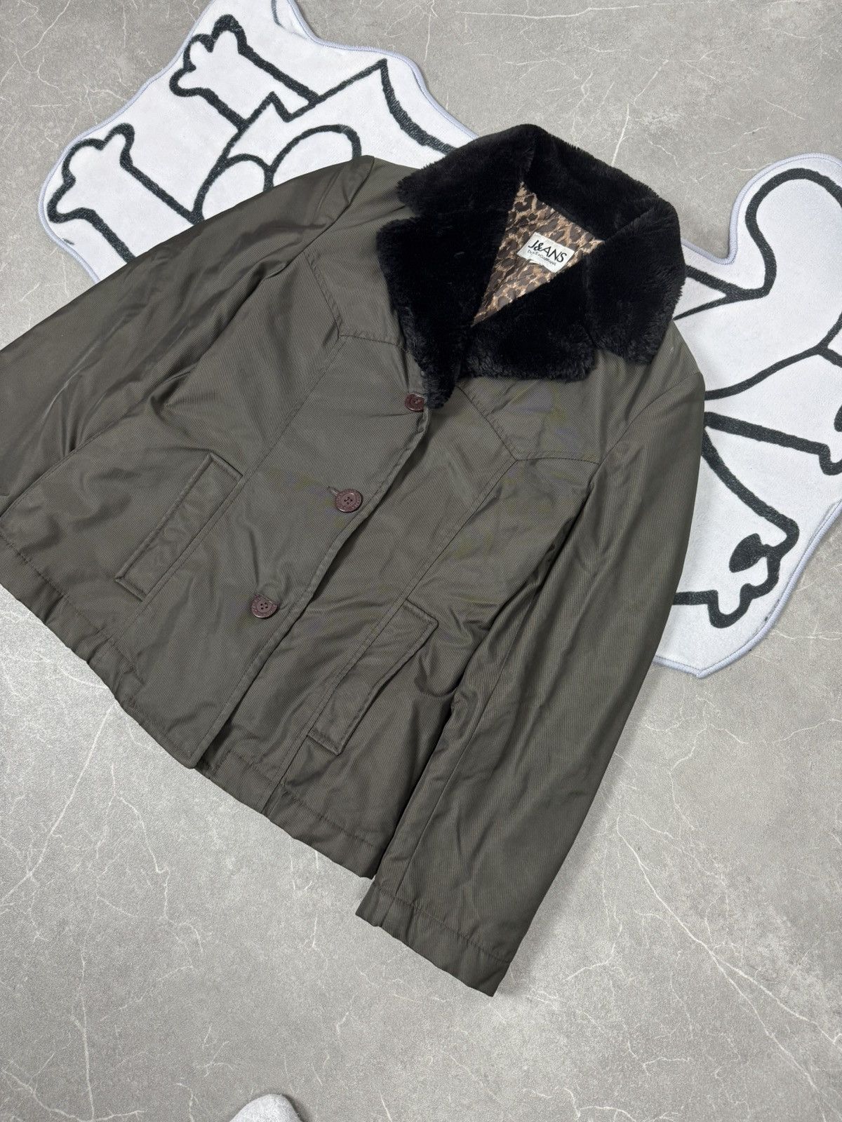 Dolce & Gabbana Dolce Gabana Alaska Khaki Fur Jacket Size S Size S / US 4 / IT 40 - 2 Thumbnail