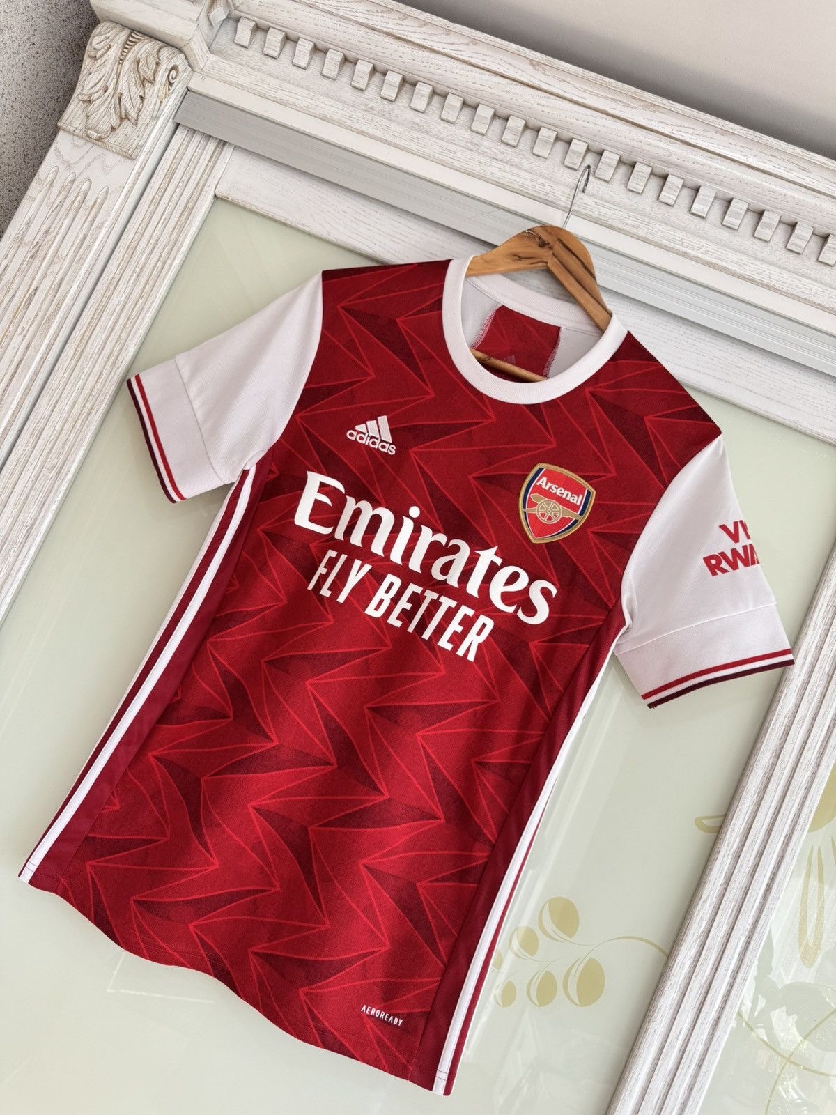 Adidas Arsenal 2020-2021 Home Soccer Jersey Football Kit Shirt Size US S / EU 44-46 / 1 - 4 Thumbnail