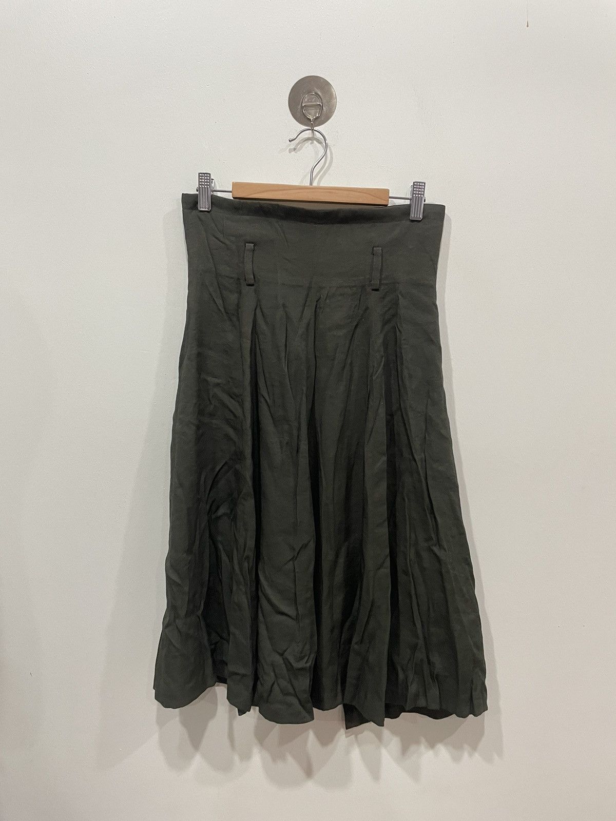 ATSURO TAYAMA Atsuro Tayama Wrap Pleated Skirt Size 27" / US 4 / IT 40 - 2 Thumbnail
