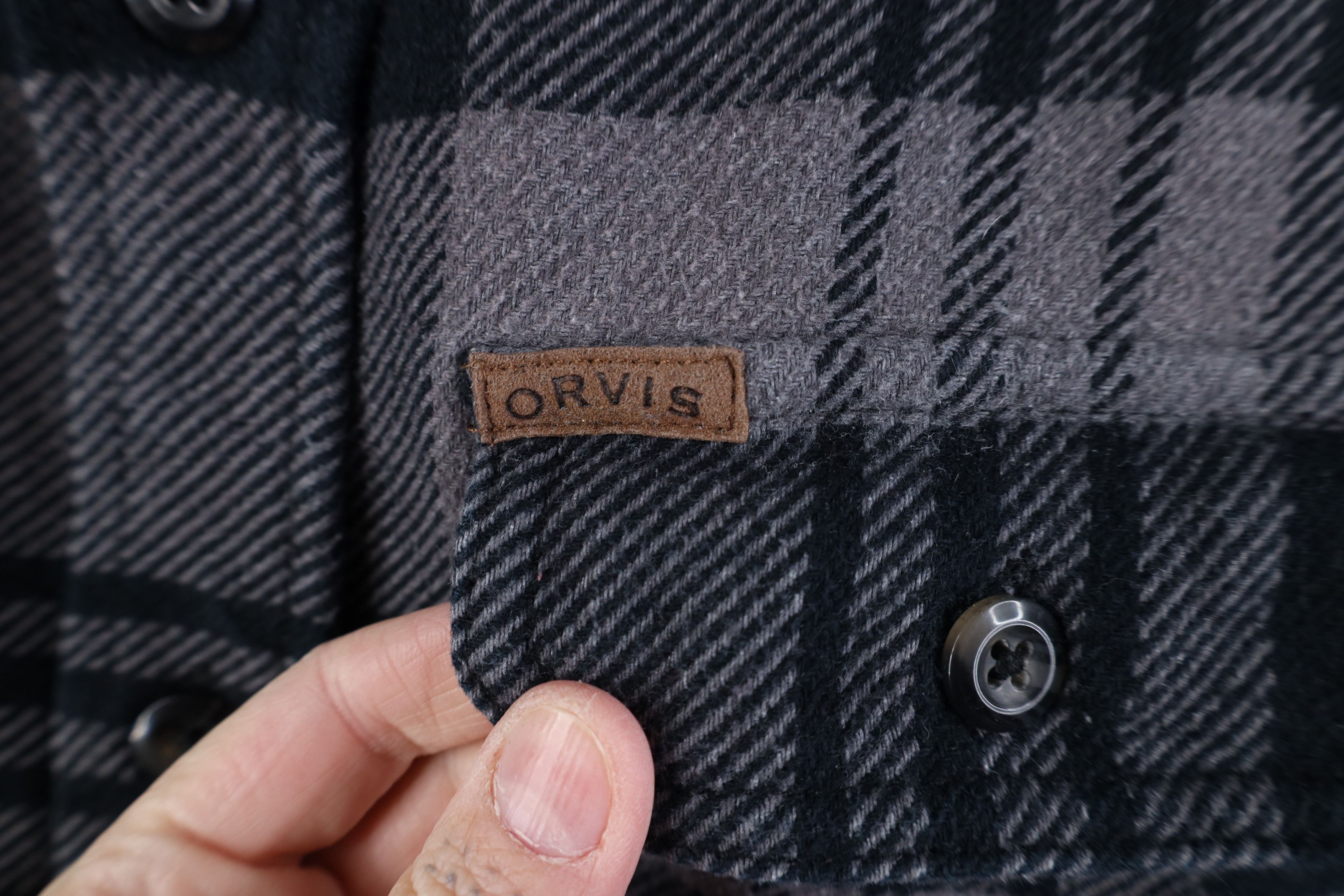 Orvis Vintage Orvis Heavyweight Button Shirt Jacket Jac Shirt Size US XL / EU 56 / 4 - 4 Thumbnail