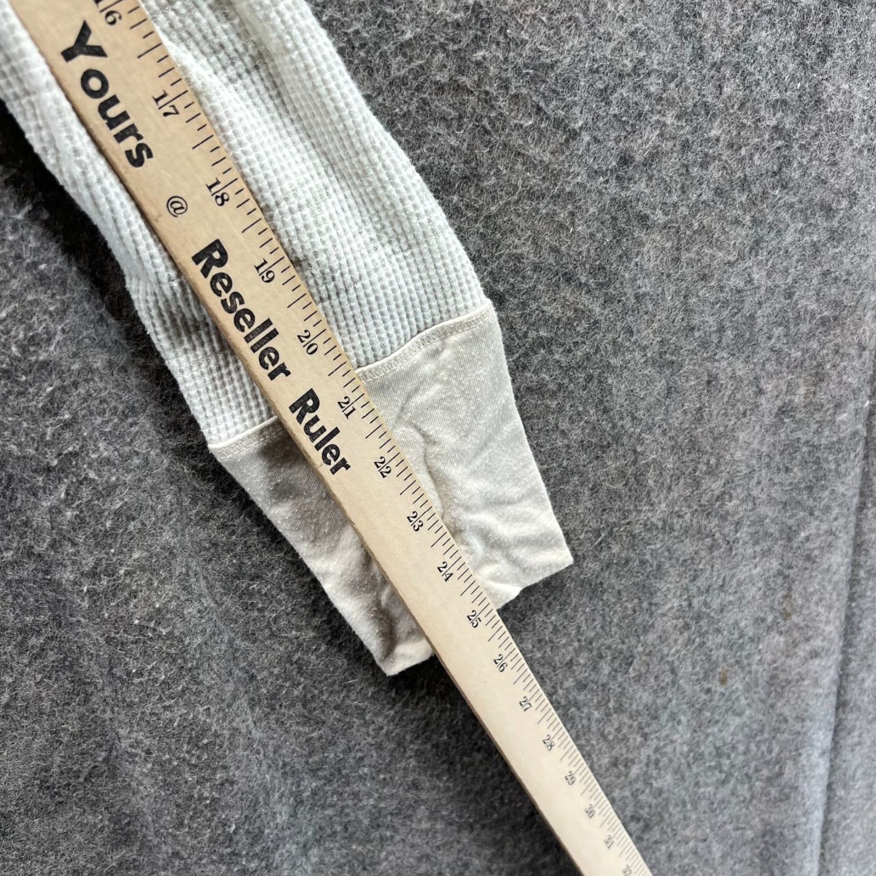 Vintage Columbia Thermal Top Womens Large Ivory Waffle Knit Long Sleeve Pullover Shirt Clothing Casual Size L / US 10 / IT 46 - 5 Thumbnail