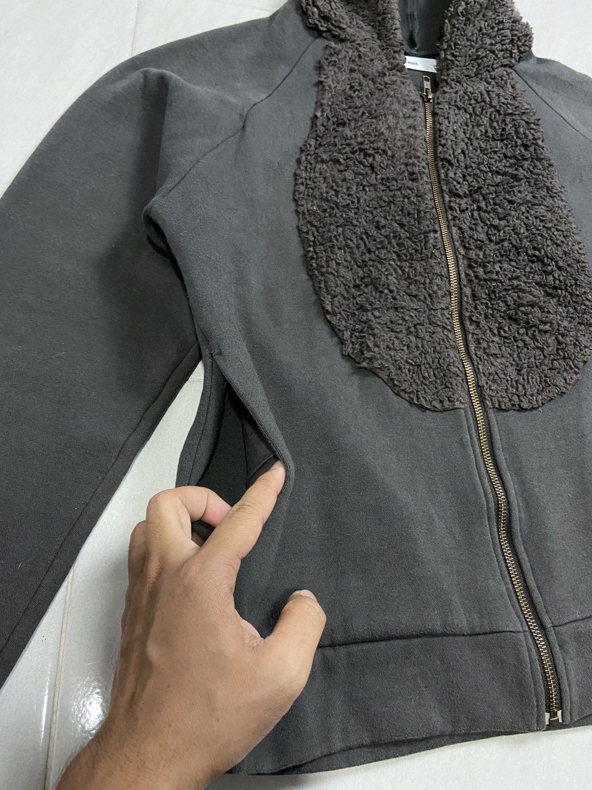 Ne-Net Issey Miyake Ne-net fleece Bear Ear hoodie Size US M / EU 48-50 / 2 - 5 Thumbnail