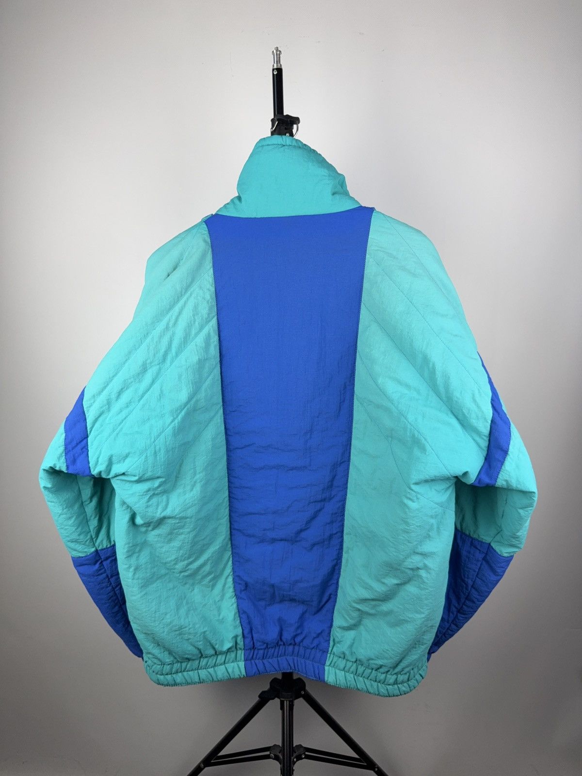 Other Vntg 90s Cospo SC LYSS Renault Ski Jacket Colorblock Puffer Size US M / EU 48-50 / 2 - 12 Thumbnail