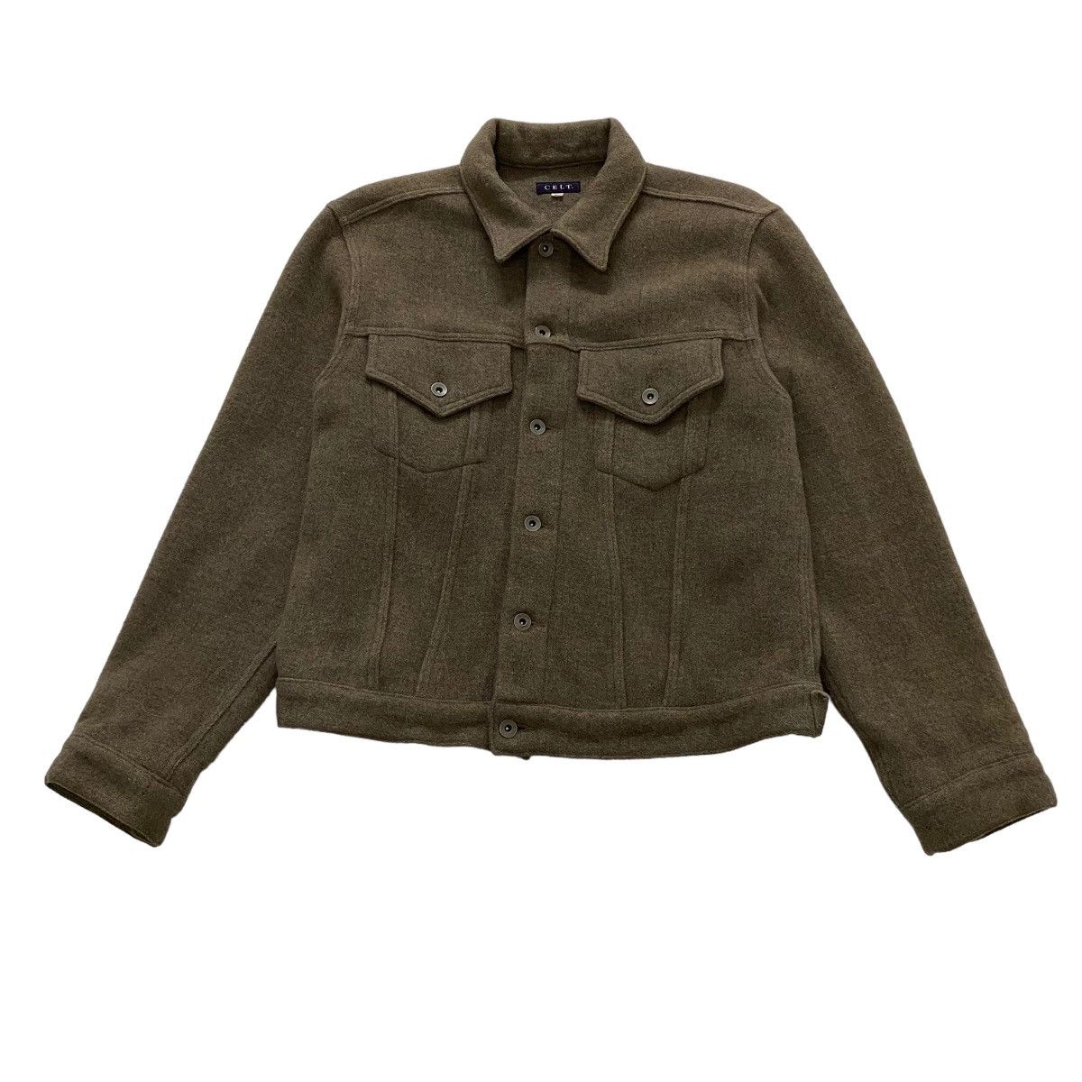 image of Vintage Celt Wool Jacket Type 2 in Light Brown, Men's (Size Medium)