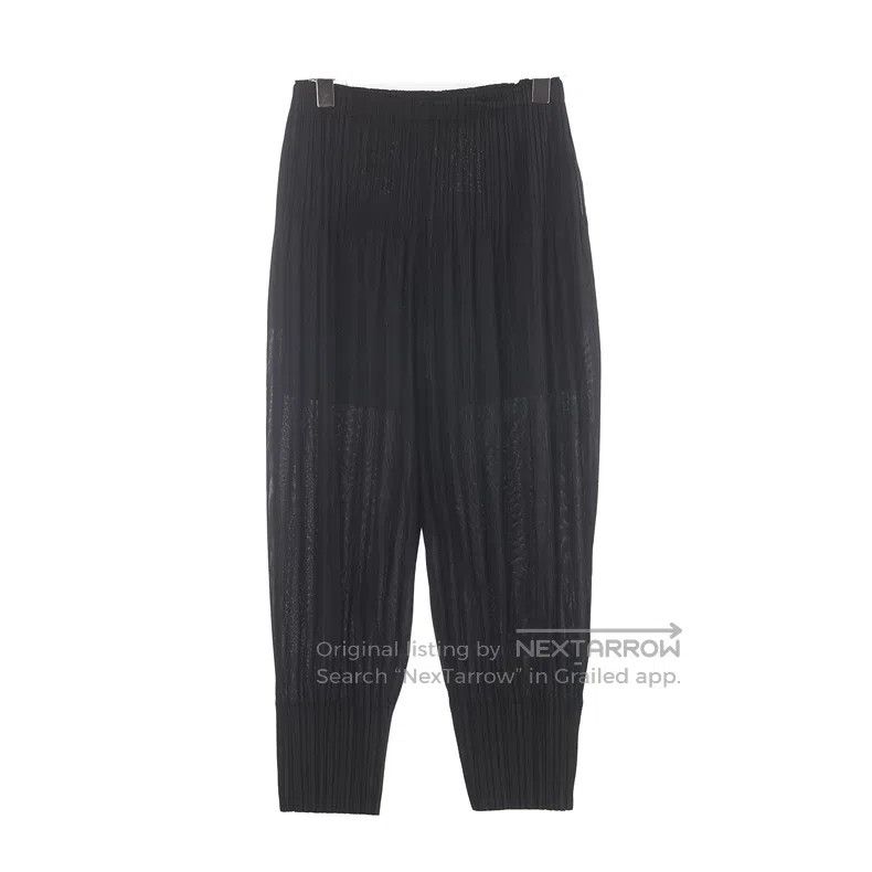 Issey Miyake Issey Miyake size:3 Pleated Polyester Casual Pants Size 31" - 1 Thumbnail
