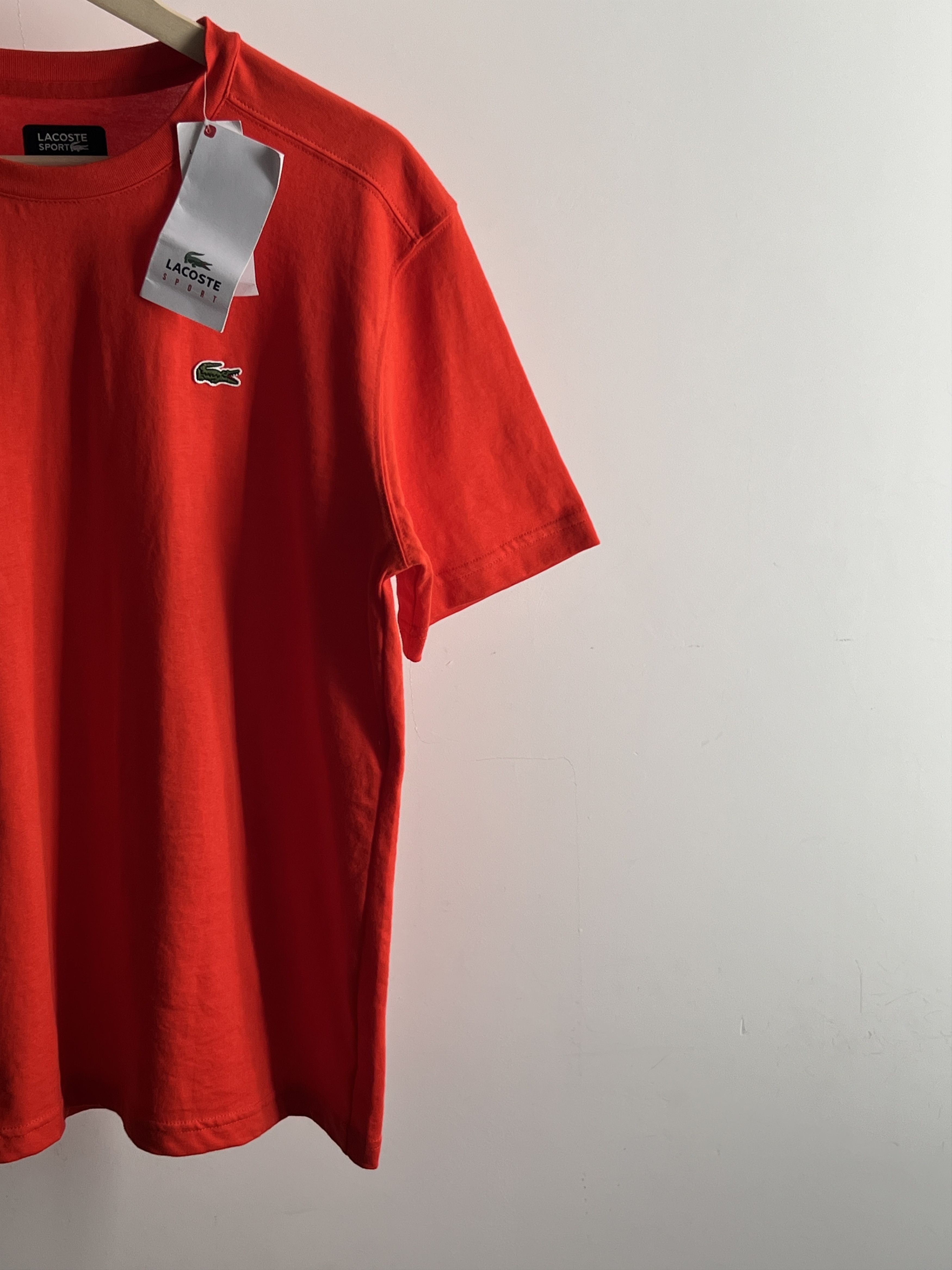 Lacoste Tee Lacoste Sport Orange T Shirt Size 4 Medium Size US M / EU 48-50 / 2 - 2 Thumbnail