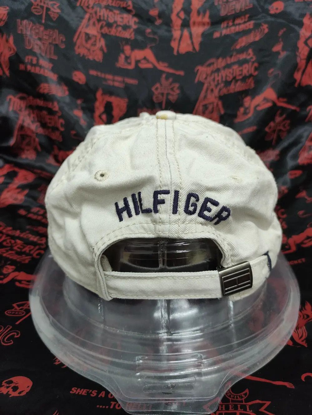 Tommy Hilfiger × Vintage TOMMY HILFIGER EMBROIDERY LOGO VINTAGE CAP Size ONE SIZE - 4 Thumbnail