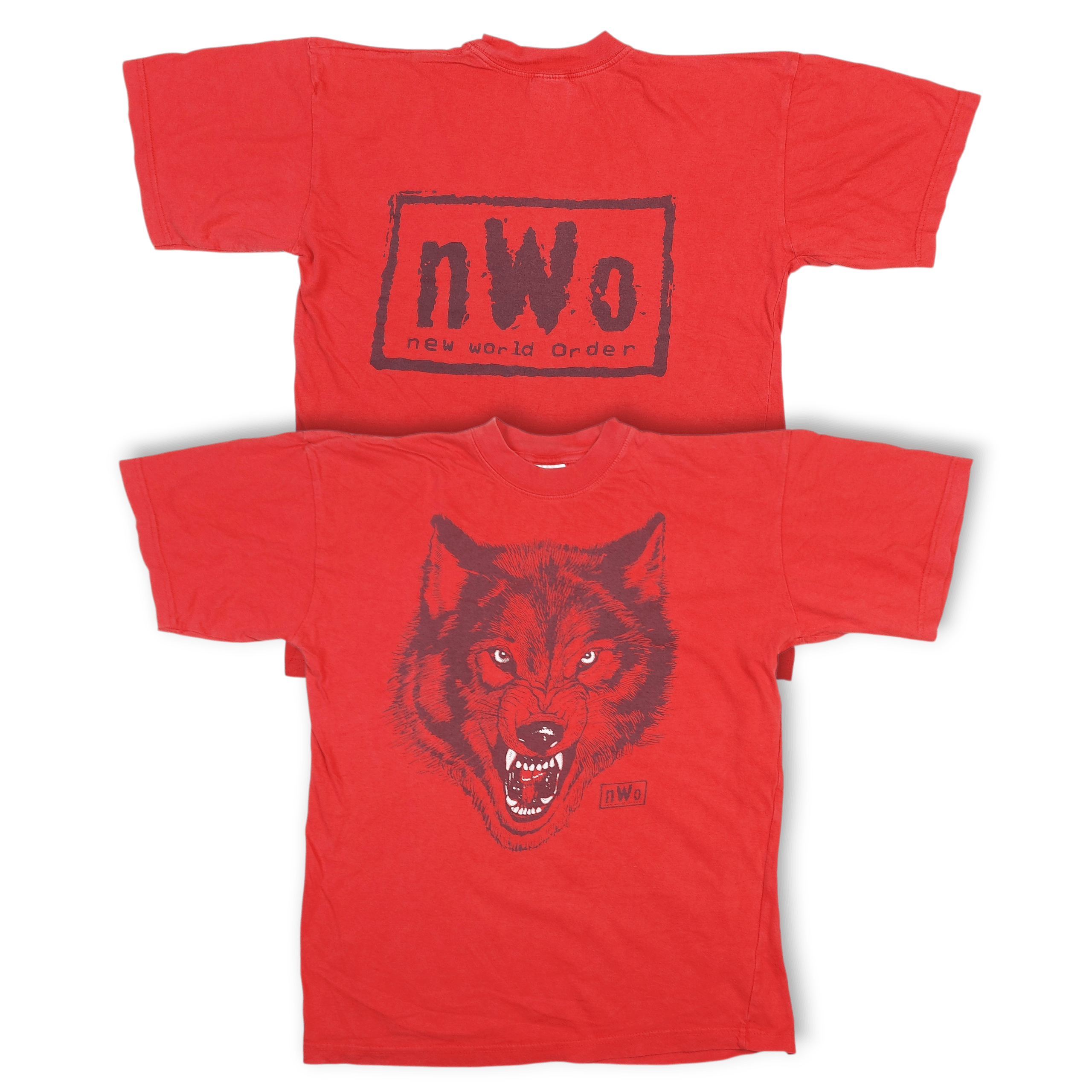 WCW/nWo Vintage Y2K NWO New World Order Wolfpack WWE Wrestling TEE Size US L / EU 52-54 / 3 - 1 Thumbnail