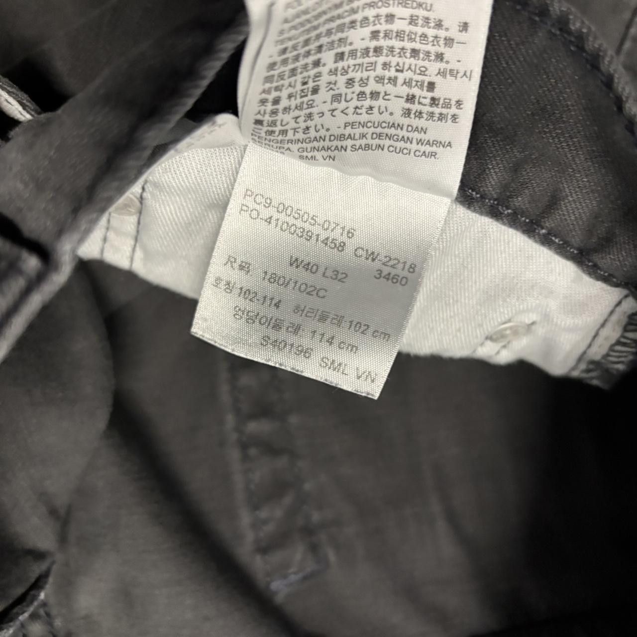Levi's × Vintage Crazy Vintage Y2K/2000s Dark Grey Levis Streetwear Denim Jeans! Size US 38 / EU 54 - 8 Thumbnail