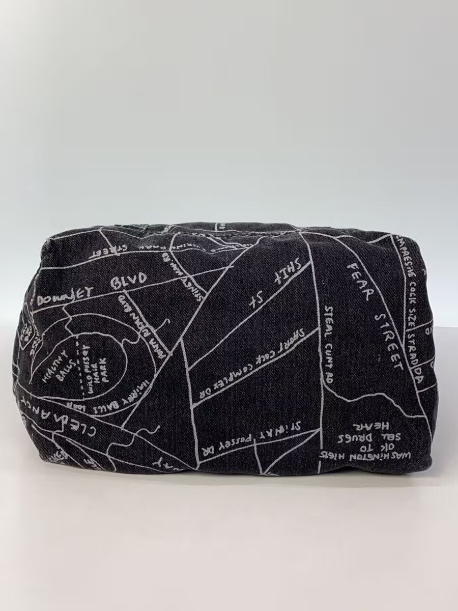 Supreme Supreme GONZ MAP DENIM TOTE BAG All-Over Print Black Size 26 - 3 Thumbnail