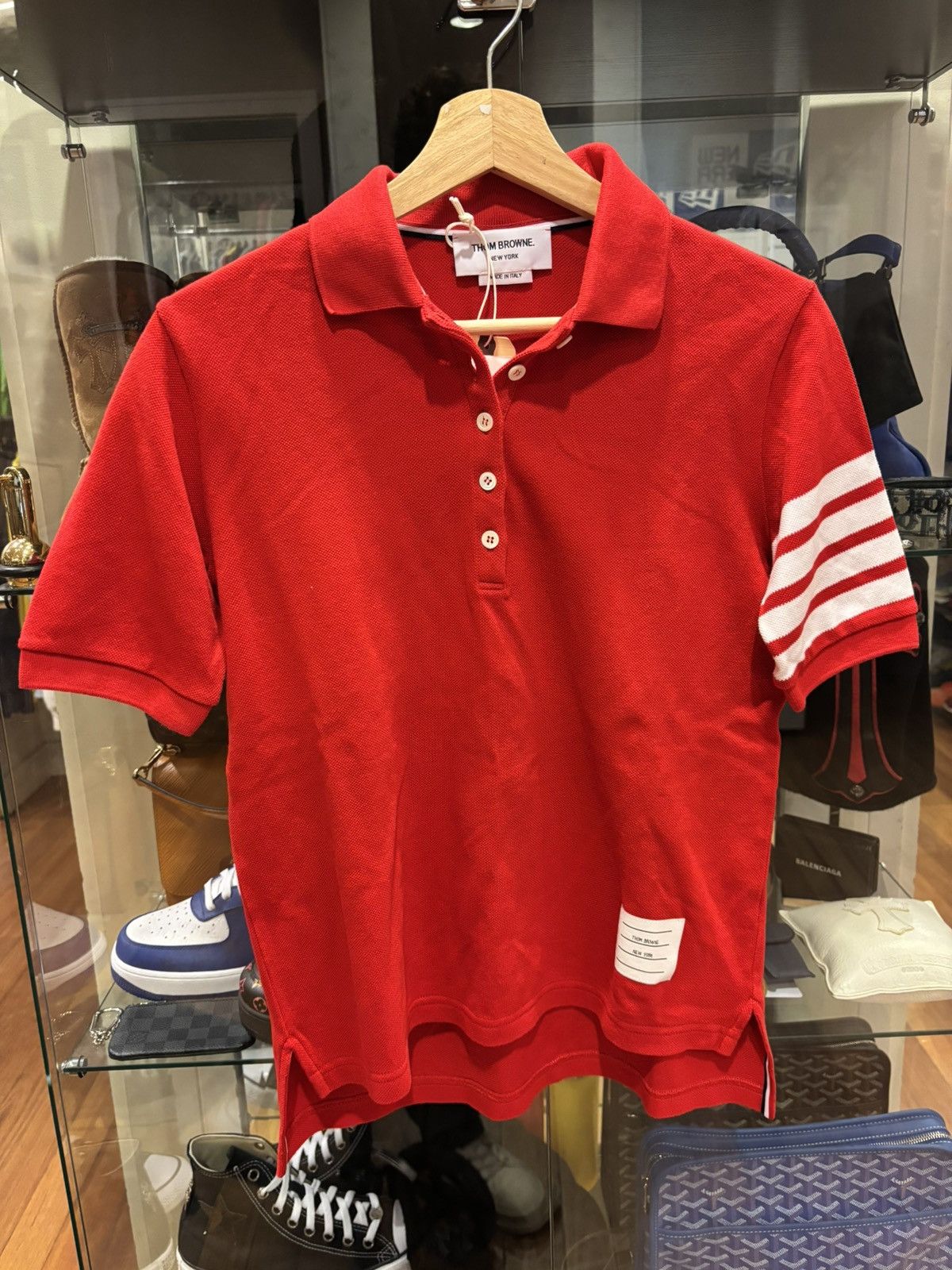 Thom Browne Thom Browne Polo Shirt Size US XXS / EU 40 - 1 Thumbnail