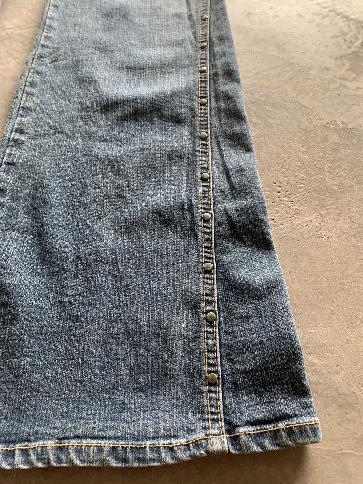 If Six Was Nine × Japanese Brand × Le Grande Bleu (L.G.B.) Flare studded side leg japanese jeans i6w9/lgb inspired Size US 32 / EU 48 - 11 Thumbnail