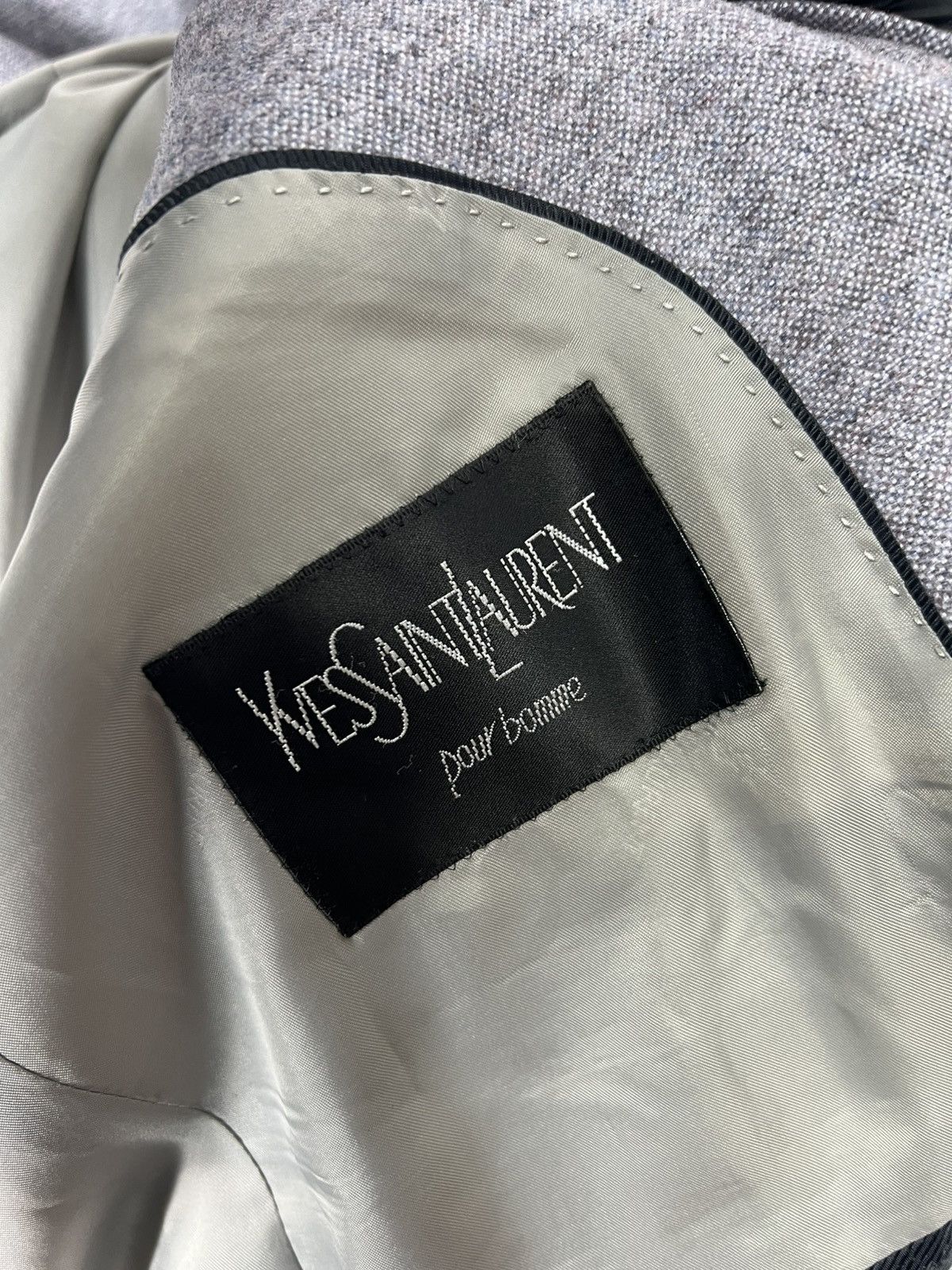 Yves Saint Laurent Vintage luxury designer Yves Saint Laurent Blazer Size 52 Size 52R - 3 Thumbnail