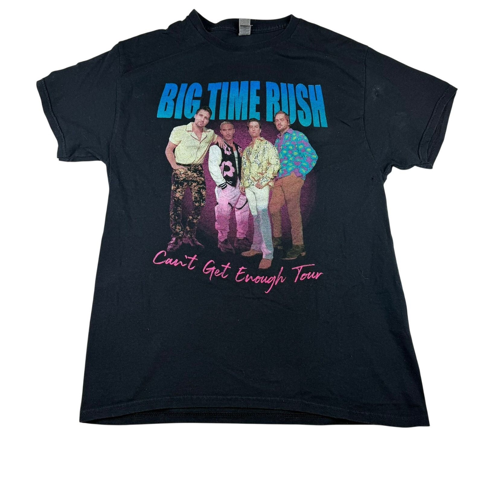 Gildan Big Time Rush Can't Get Enough Tour Tee Size M Size M / US 6-8 / IT 42-44 - 1 Thumbnail