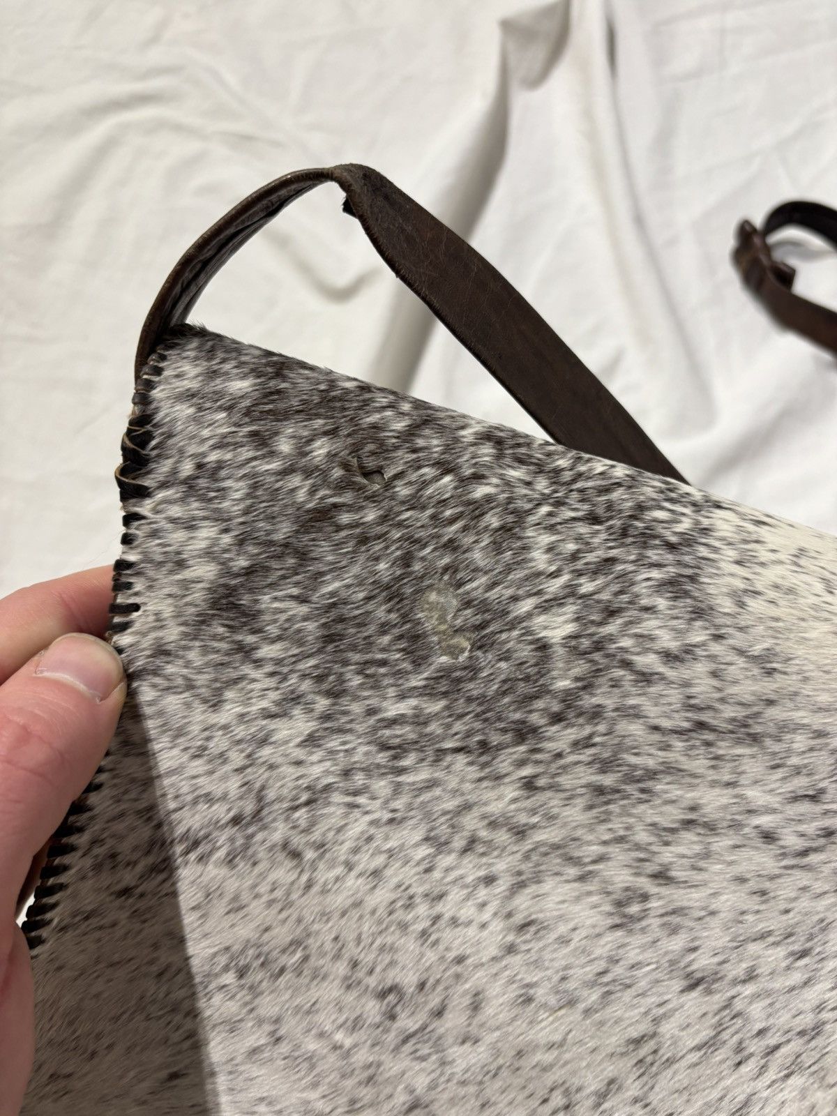 Vintage Vintage retro hairy shoulder bag Size ONE SIZE - 6 Thumbnail
