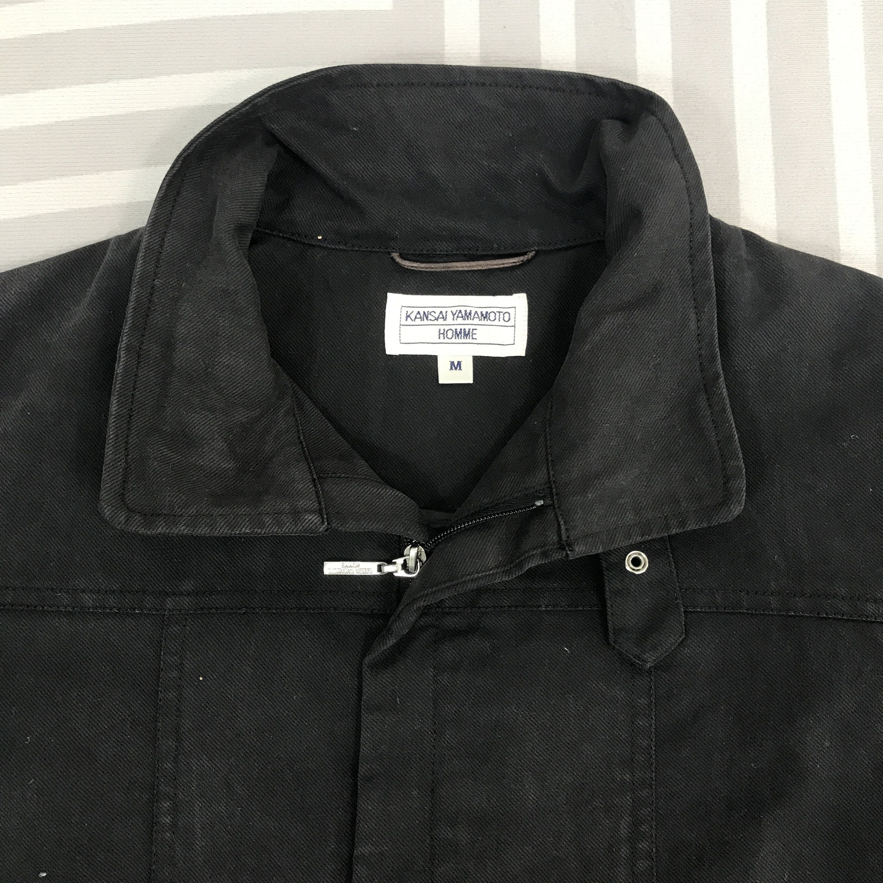 Kansai Yamamoto × Vintage Vintage Kansai Yamamoto japan black Jacket Size US M / EU 48-50 / 2 - 8 Thumbnail