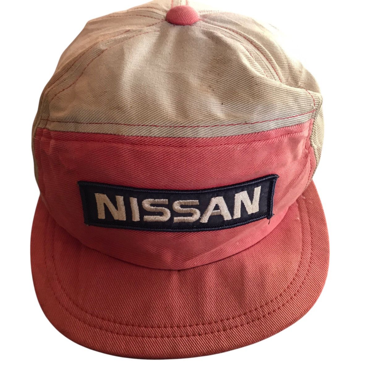 Nissan Vintage Nissan 5 Panel Racing hat Cap Adjustable Size Size ONE SIZE - 5 Thumbnail