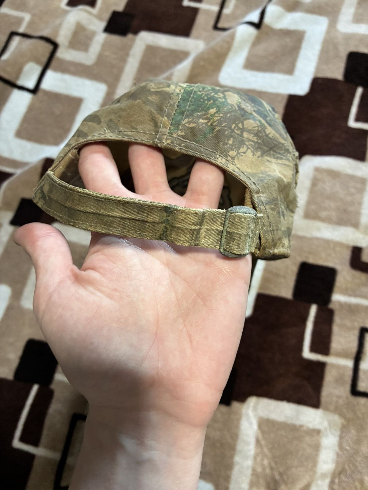 Vintage Coors Light Vintage Camo Hat Size ONE SIZE - 4 Thumbnail