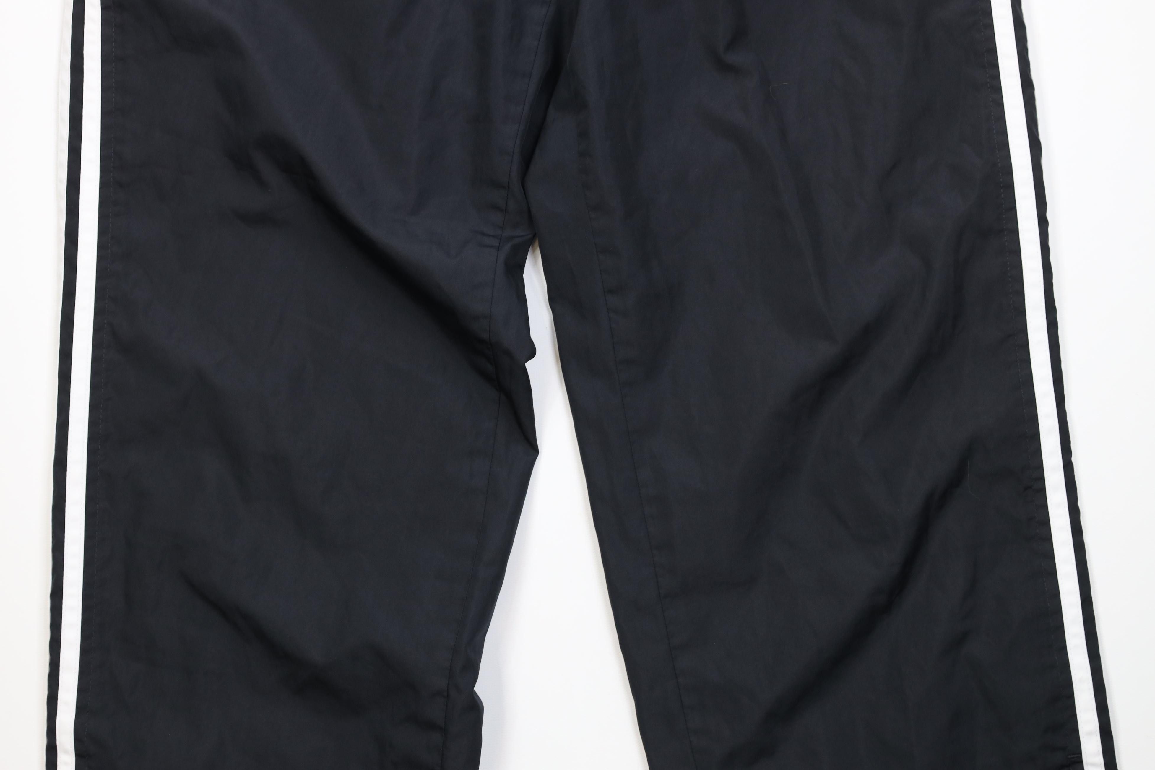 Adidas Vintage Y2K 2006 Adidas Lined Windbreaker Pants Black Size US 34 / EU 50 - 3 Thumbnail