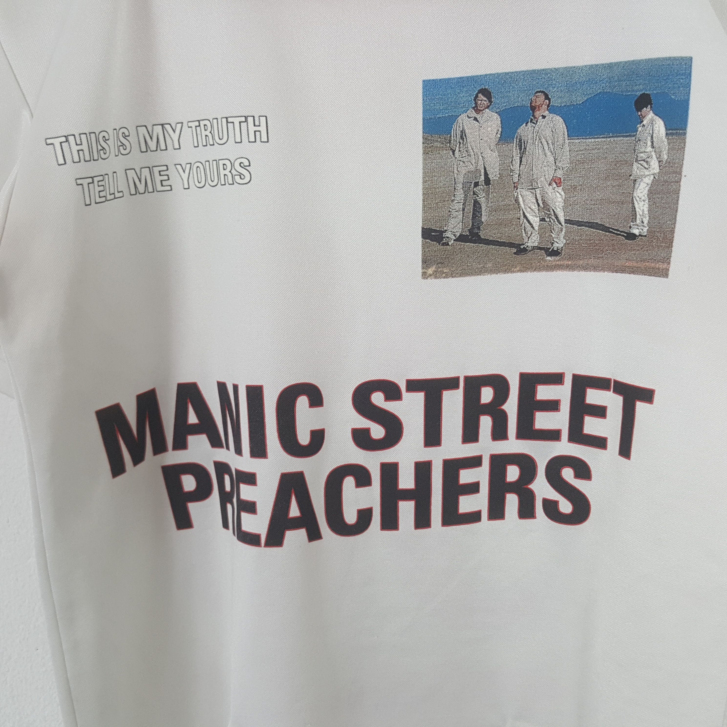 Band Tees Vintage Manic Street Preachers American Rock Band Polos 32 Size US S / EU 44-46 / 1 - 2 Thumbnail
