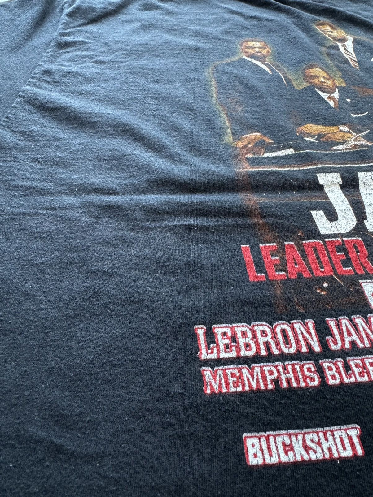 Rap Tees Jay-Z Kanye West LeBron James XXL Magazine Clipse 2005 Shirt Size US XL / EU 56 / 4 - 15 Thumbnail