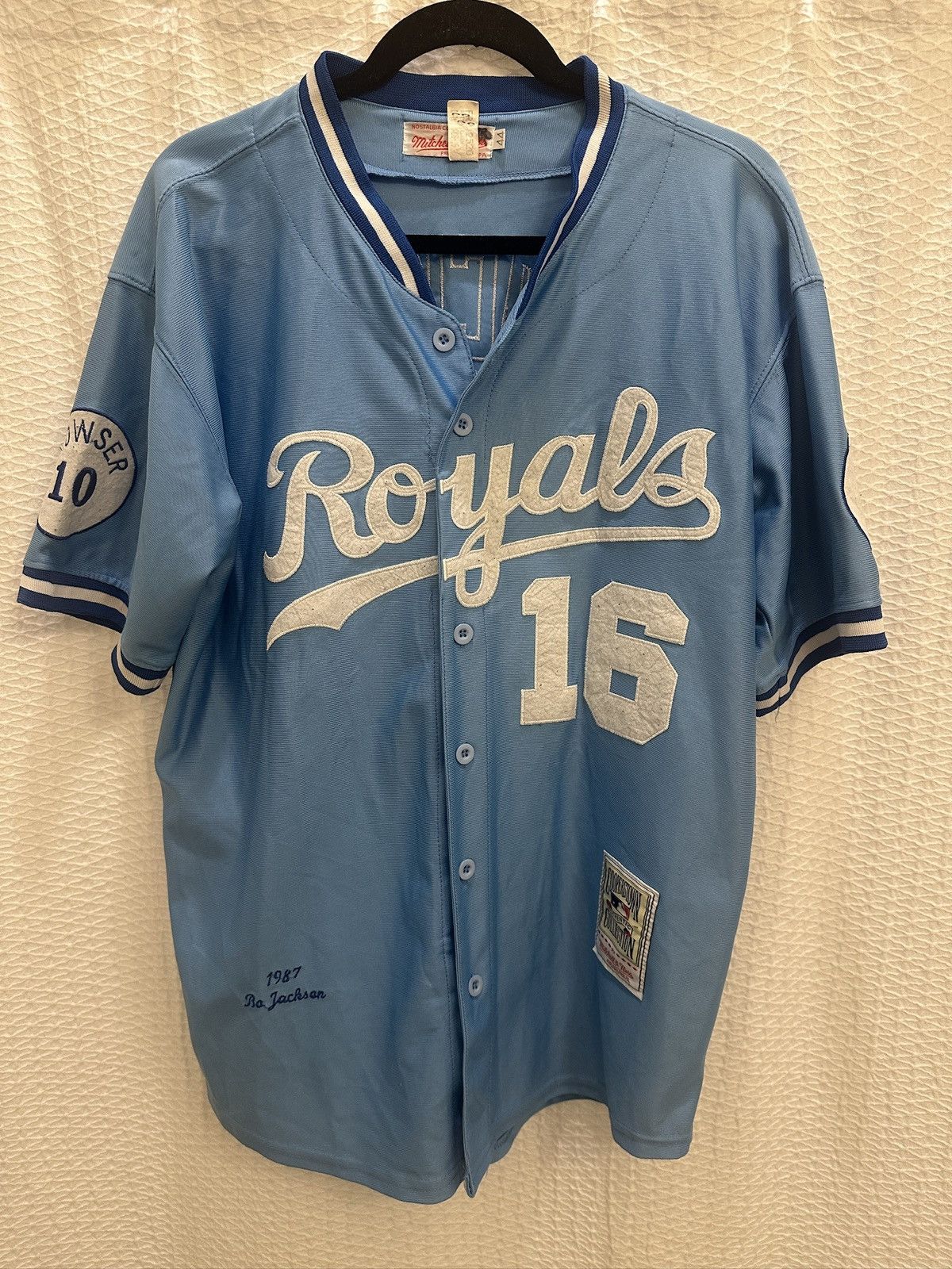 Mitchell & Ness Bo Jackson Royals Mitchell & Ness Jersey Size US L / EU 52-54 / 3 - 1 Thumbnail