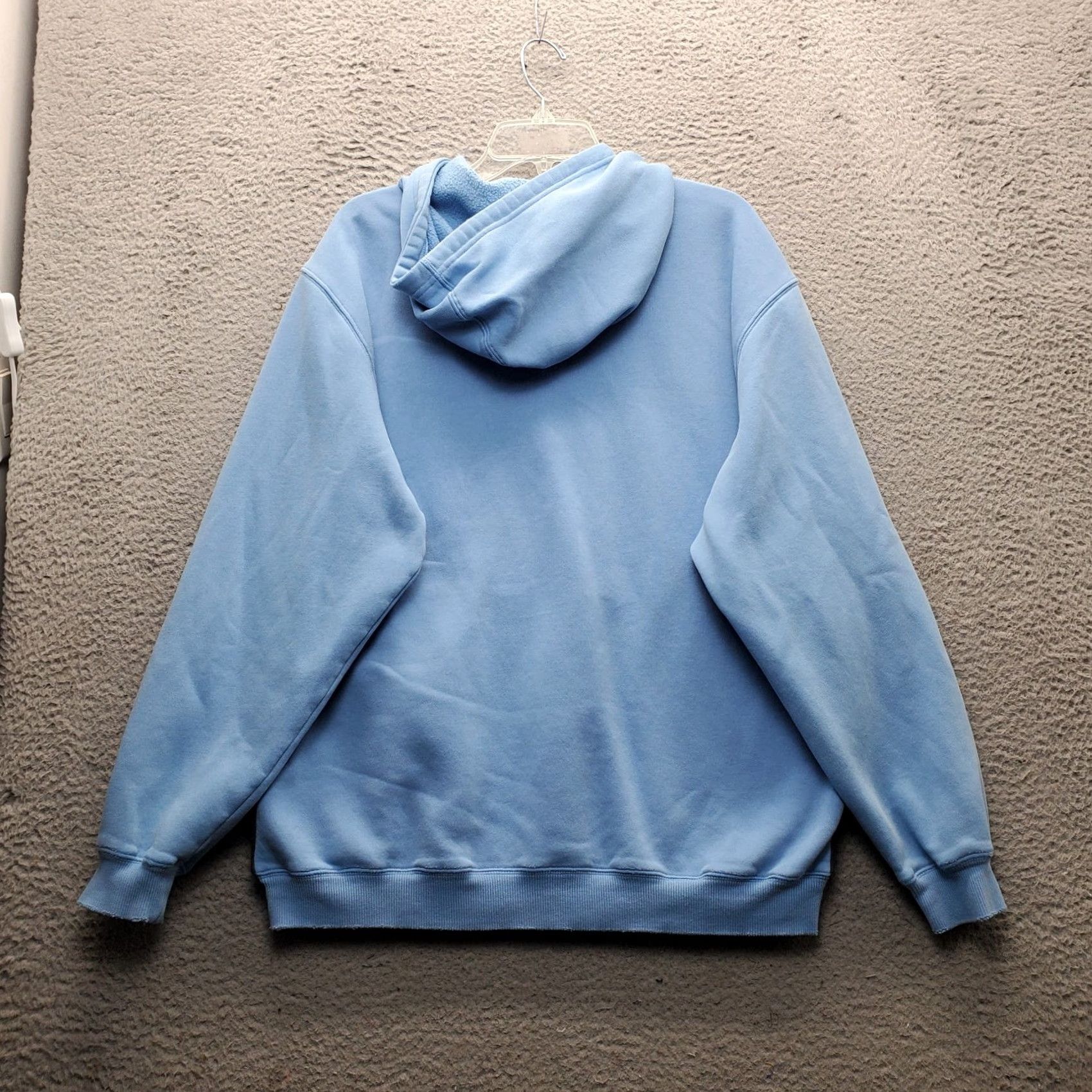 Adidas adidas Hoodie Mens M Blue 3 Stripes Essentials Feel Cozy Fleece Long Sleeve Shirt Size US M / EU 48-50 / 2 - 2 Thumbnail