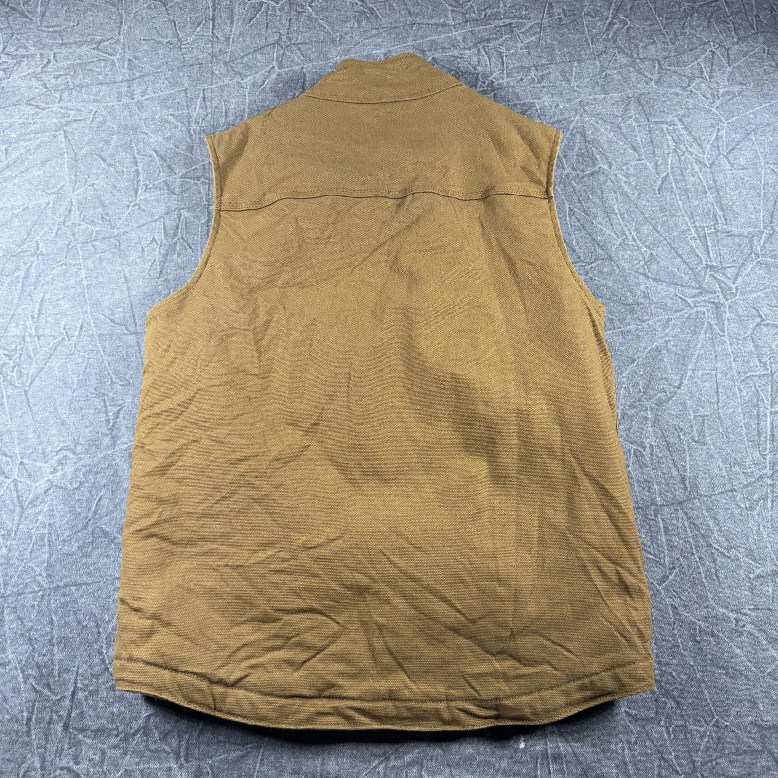 BRAHMIN Brahma Vest S Brown Utility Insulated Zip Pocket Size US S / EU 44-46 / 1 - 6 Thumbnail