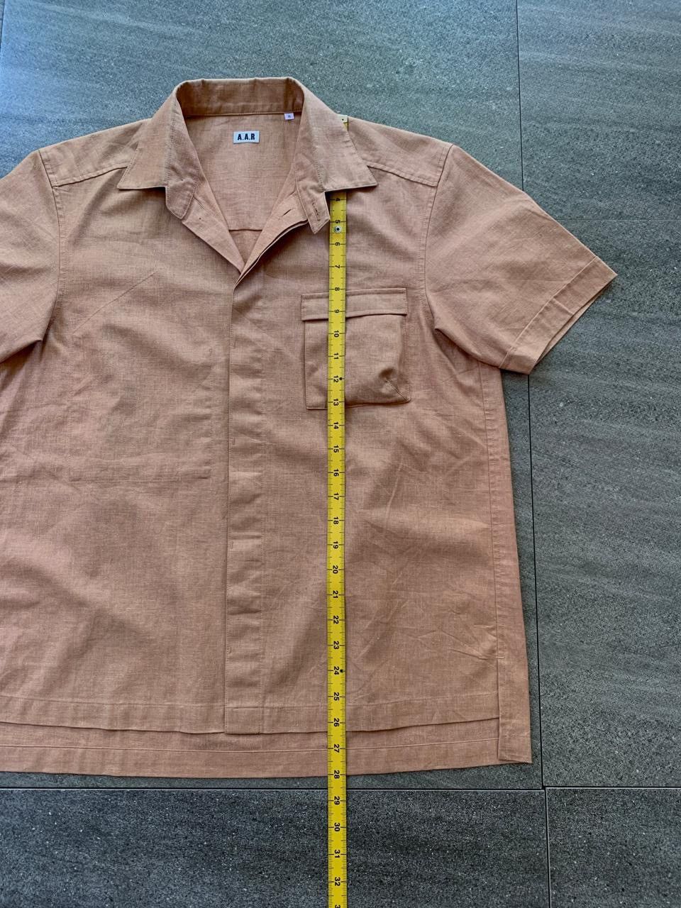 Yohji Yamamoto FREE TAX! Hidden Pocket Linen Shirt Size US M / EU 48-50 / 2 - 11 Thumbnail