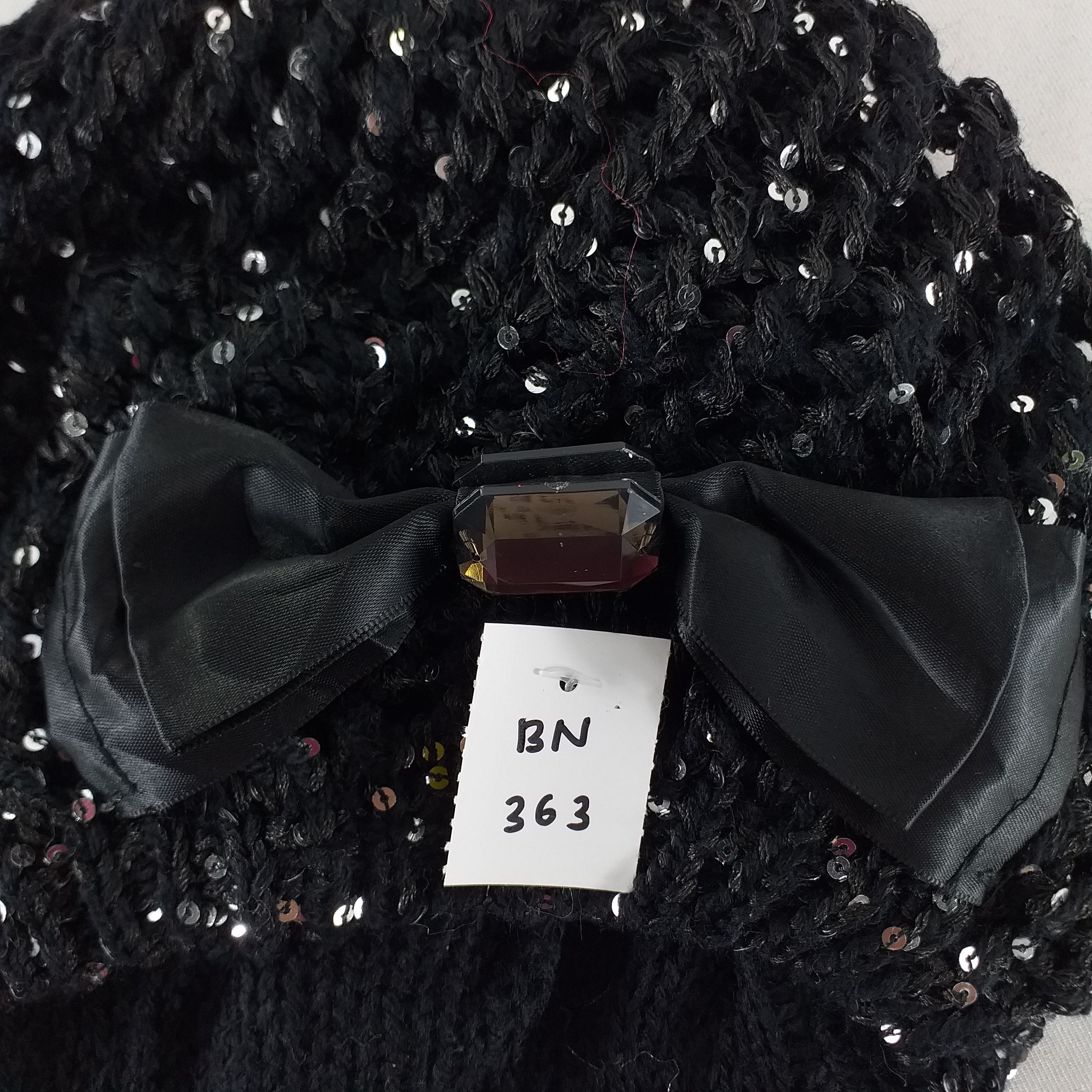 Japanese Brand Big Ribbon Snow Cap Hat Beanie -BN363 Size ONE SIZE - 6 Thumbnail