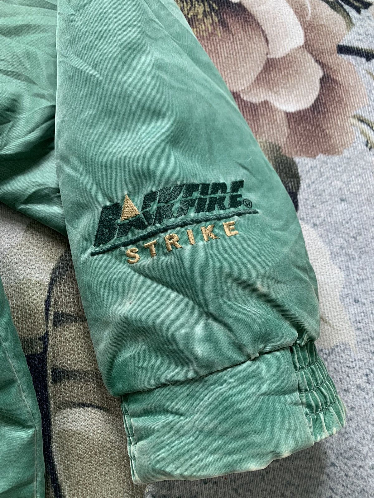 Japanese Brand × Sports Specialties × Vintage Strike Back Fire Team Line Blue Bowl Jacket Hoodie Size US L / EU 52-54 / 3 - 9 Thumbnail