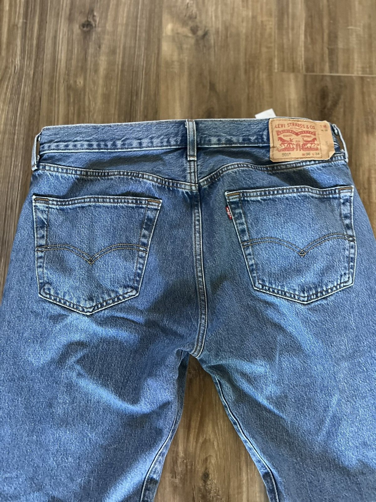 Levi's × Vintage Faded vintage Levi denim Size US 36 / EU 52 - 5 Thumbnail