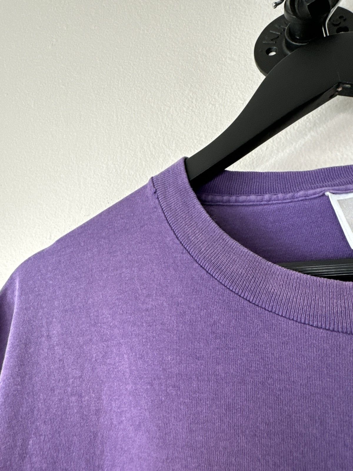 Nike × Vintage Vintage 90s Nike Flight T Shirt Size XL Purple Made In USA Size US XL / EU 56 / 4 - 11 Thumbnail