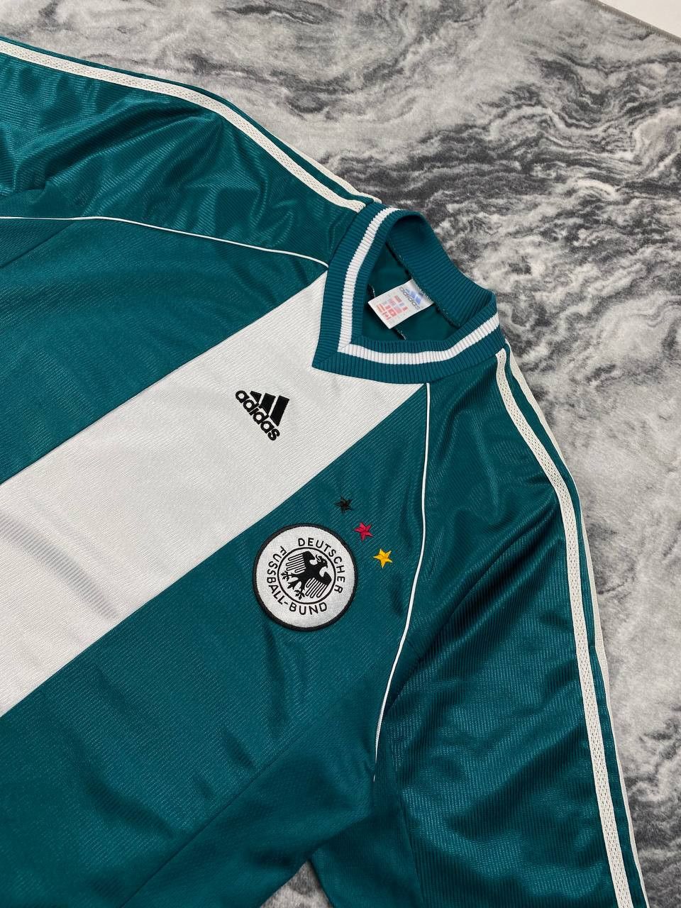 Adidas Adidas Germany 1998 2000 Away Football Shirt Soccer Jersey Size US L / EU 52-54 / 3 - 2 Thumbnail