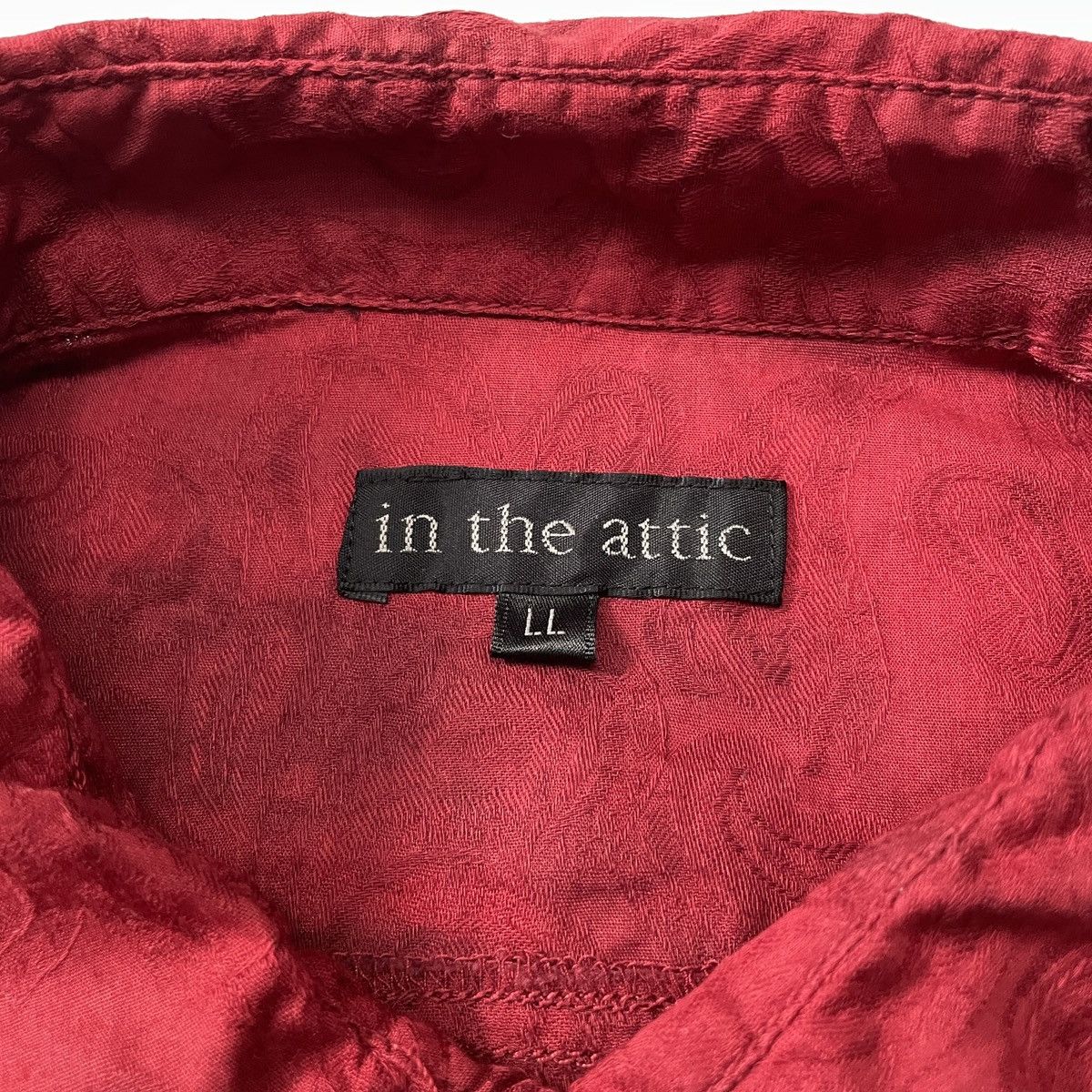 If Six Was Nine 🔥In The Attic y2k japanese punk paisley embroidery shirt Size US L / EU 52-54 / 3 - 8 Thumbnail