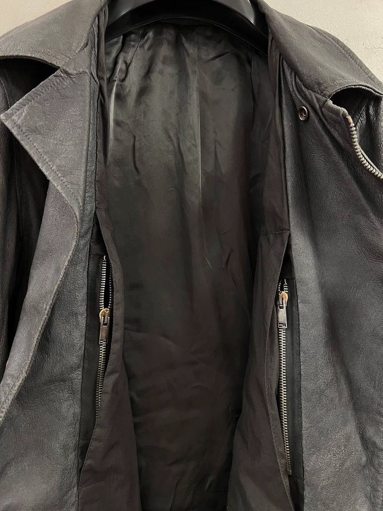 Rick Owens Rick Owens Biker Leather Jacket Size US XXS / EU 40 - 8 Thumbnail
