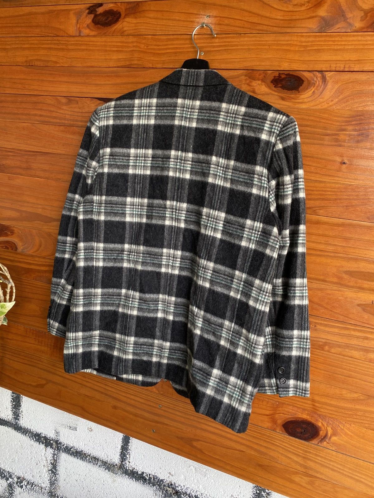 Melrose Vintage Melrose Co. Ltd Plaid Wool Blazer Jacket – Classic Size US M / EU 48-50 / 2 - 16 Thumbnail