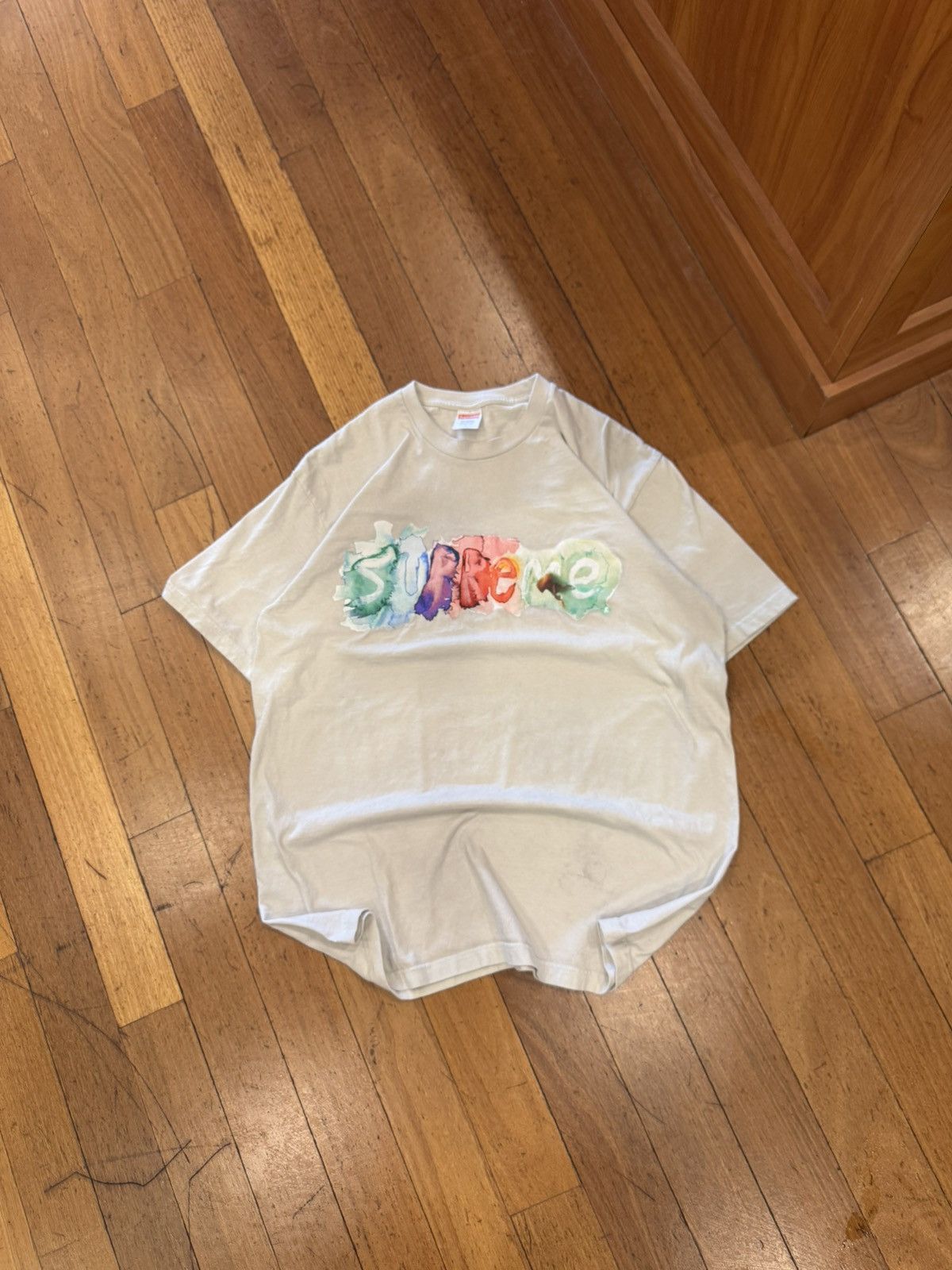 Supreme Supreme Watercolor Tee Size US L / EU 52-54 / 3 - 1 Thumbnail