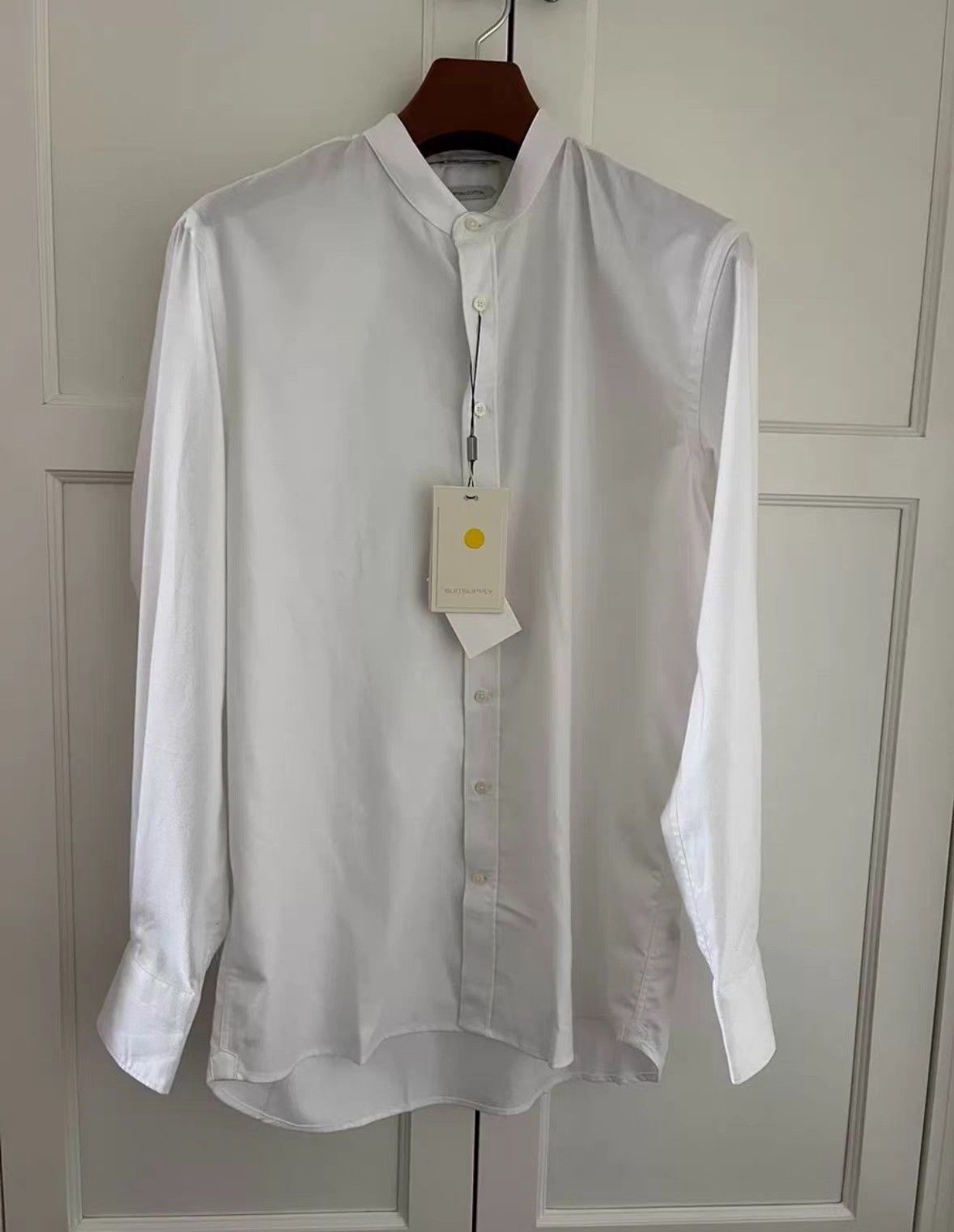 Suitsupply Suitsupply Mandarin Collar Shirt K18 Size US XS / EU 42 / 0 - 1 Thumbnail