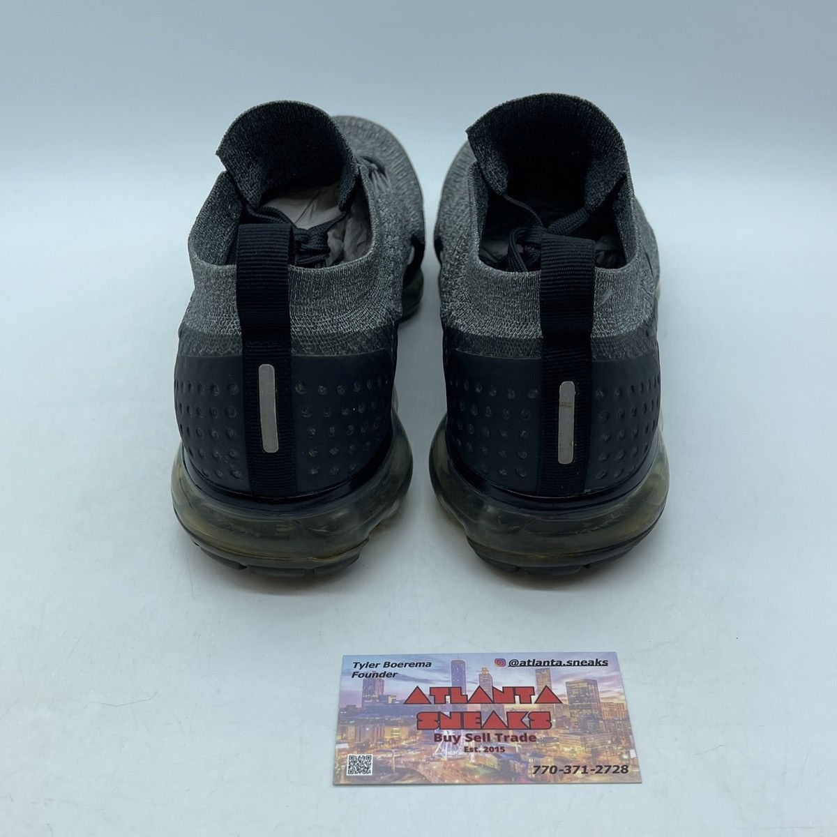 Nike Air vapormax flyknit 2 wolf grey Size US 9.5 / EU 42-43 - 3 Thumbnail