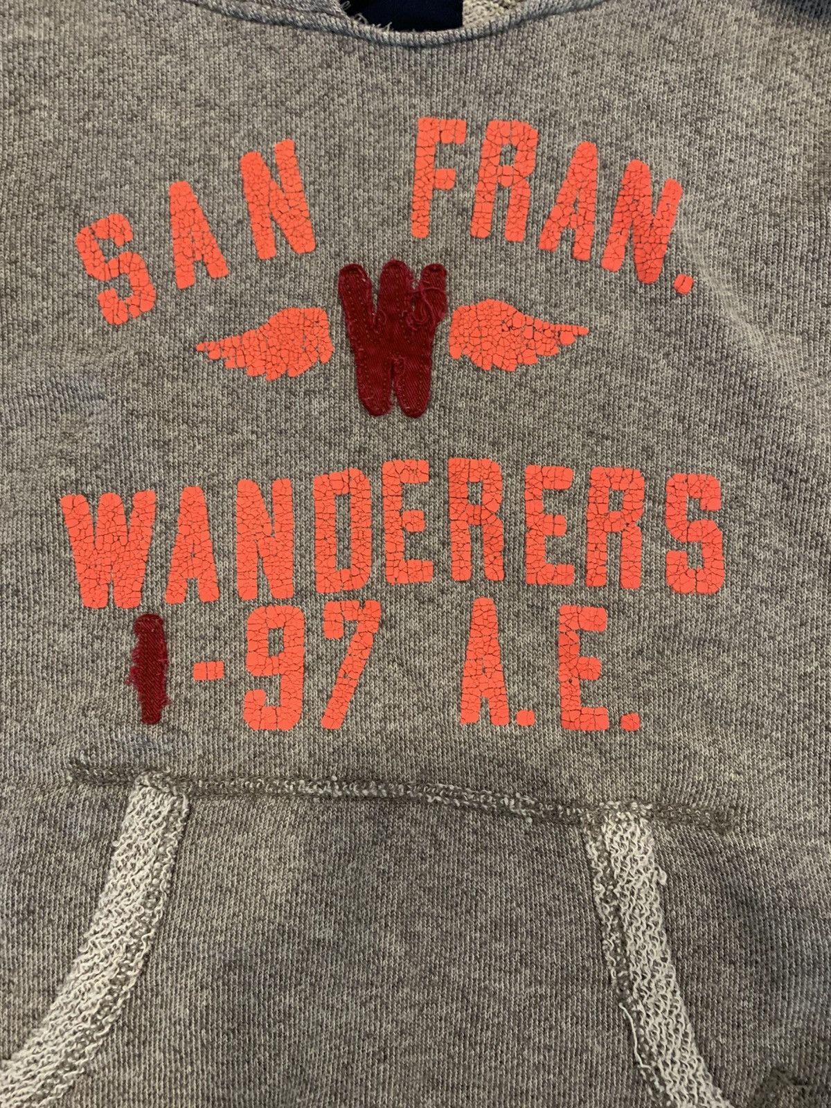 American Eagle Outfitters American Eagle Women’s Med Grey Hoodie San Fran Wonders Size XS / US 0-2 / IT 36-38 - 2 Thumbnail