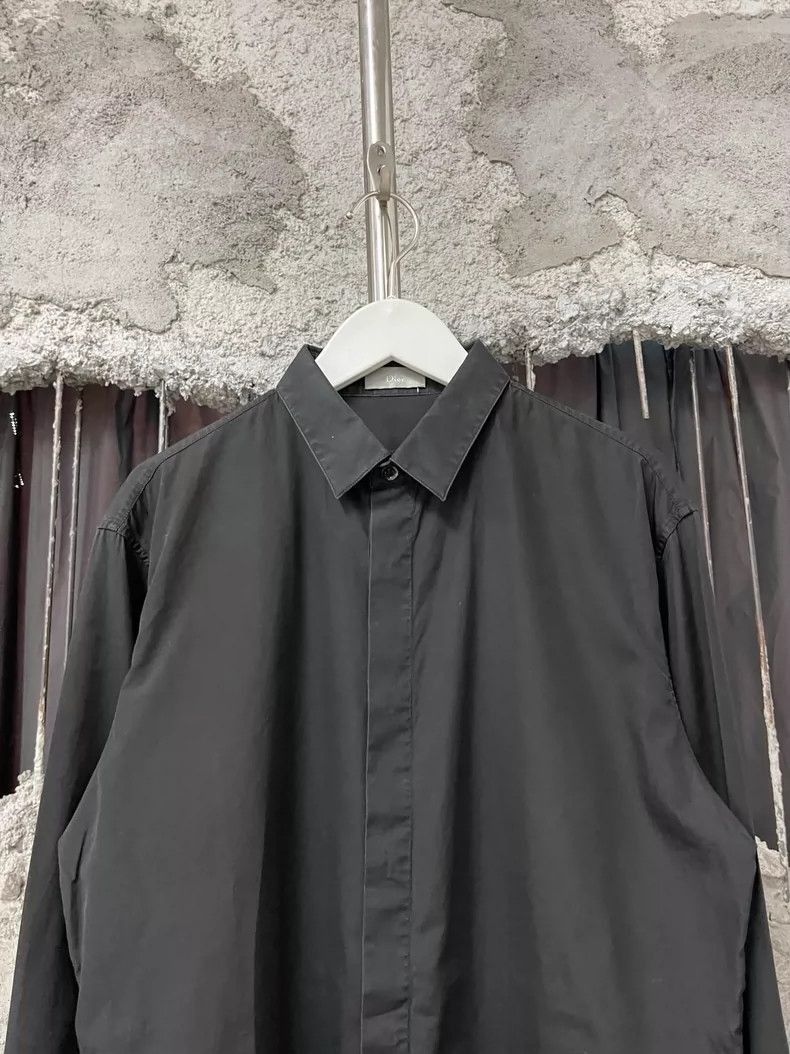 Dior Dior Black Long Sleeve Shirt-2506 Size US M / EU 48-50 / 2 - 3 Thumbnail