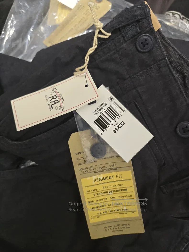 RRL Ralph Lauren RRL Ralph Lauren Classic washed canvas multi bag casual pa Size US 32 / EU 48 - 5 Thumbnail