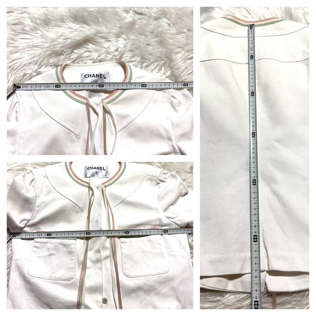 Chanel Chanel COCO decoration, border piping, fringe ribbon,jacket Size S / US 4 / IT 40 - 11 Thumbnail
