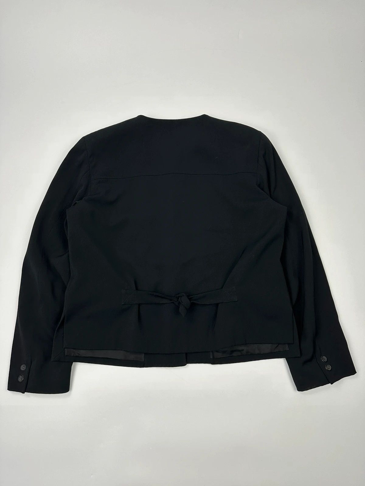 Marithe + Francois Girbaud Marithé + François Girbaud 90’s Dress Casual Black Jacket Size L / US 10 / IT 46 - 9 Thumbnail