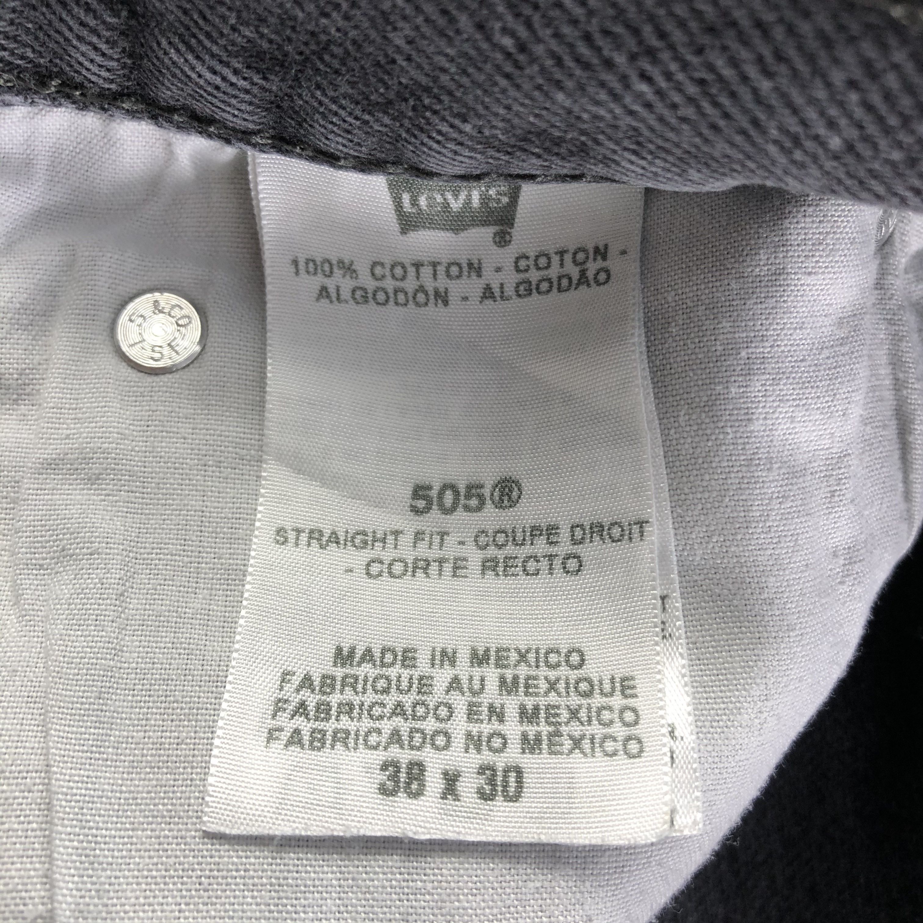 Levi's Vintage Levis 505 Earth Tone Jeans-J3284 Size US 38 / EU 54 - 12 Thumbnail