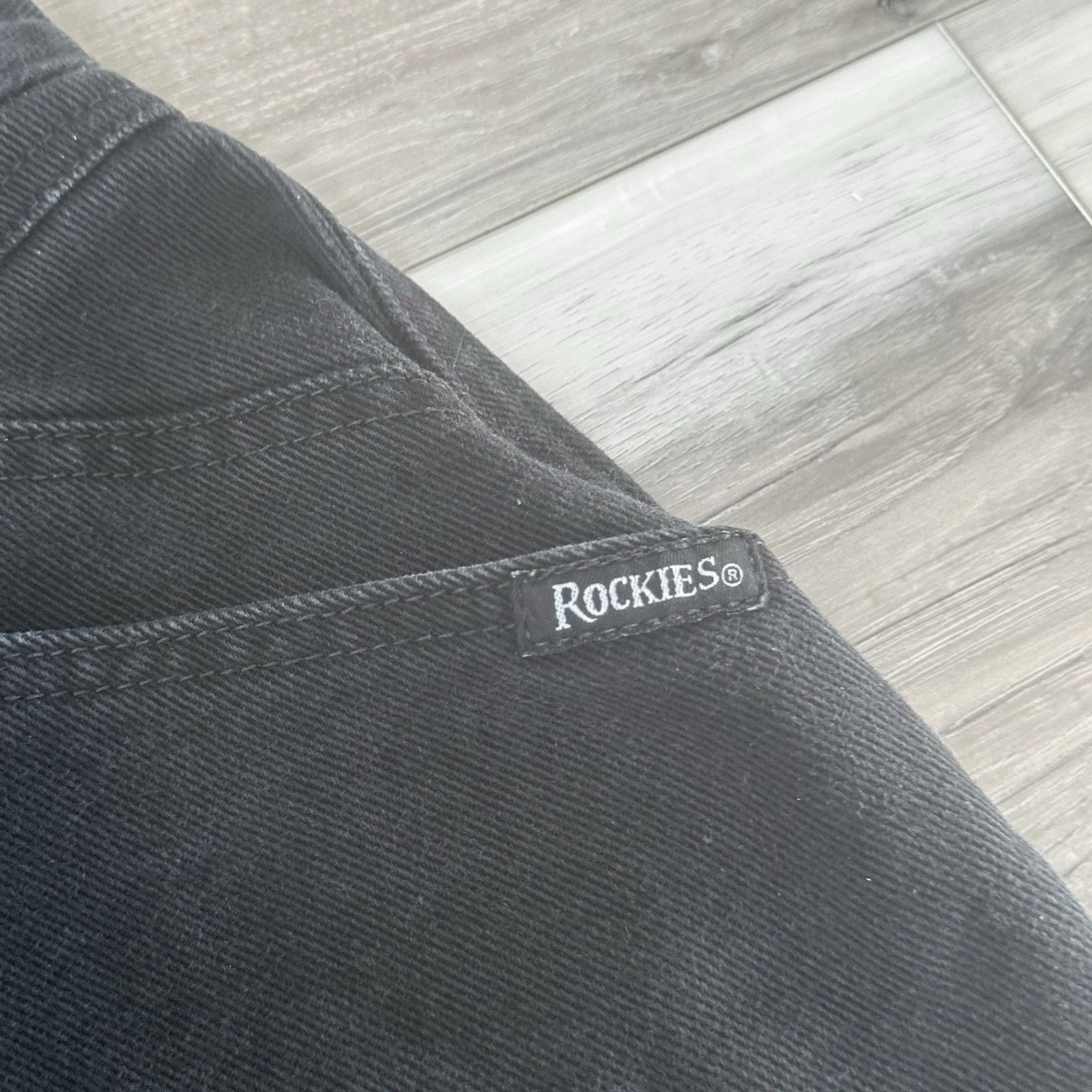 Vintage Rocky Mountain Vintage Jeans Women's 33x34 Black Bareback Size 33" - 7 Thumbnail